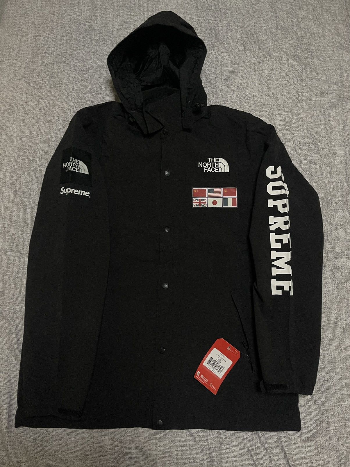 Supreme Supreme tnf 14ss north face expedition coach flag jacket | Grailed