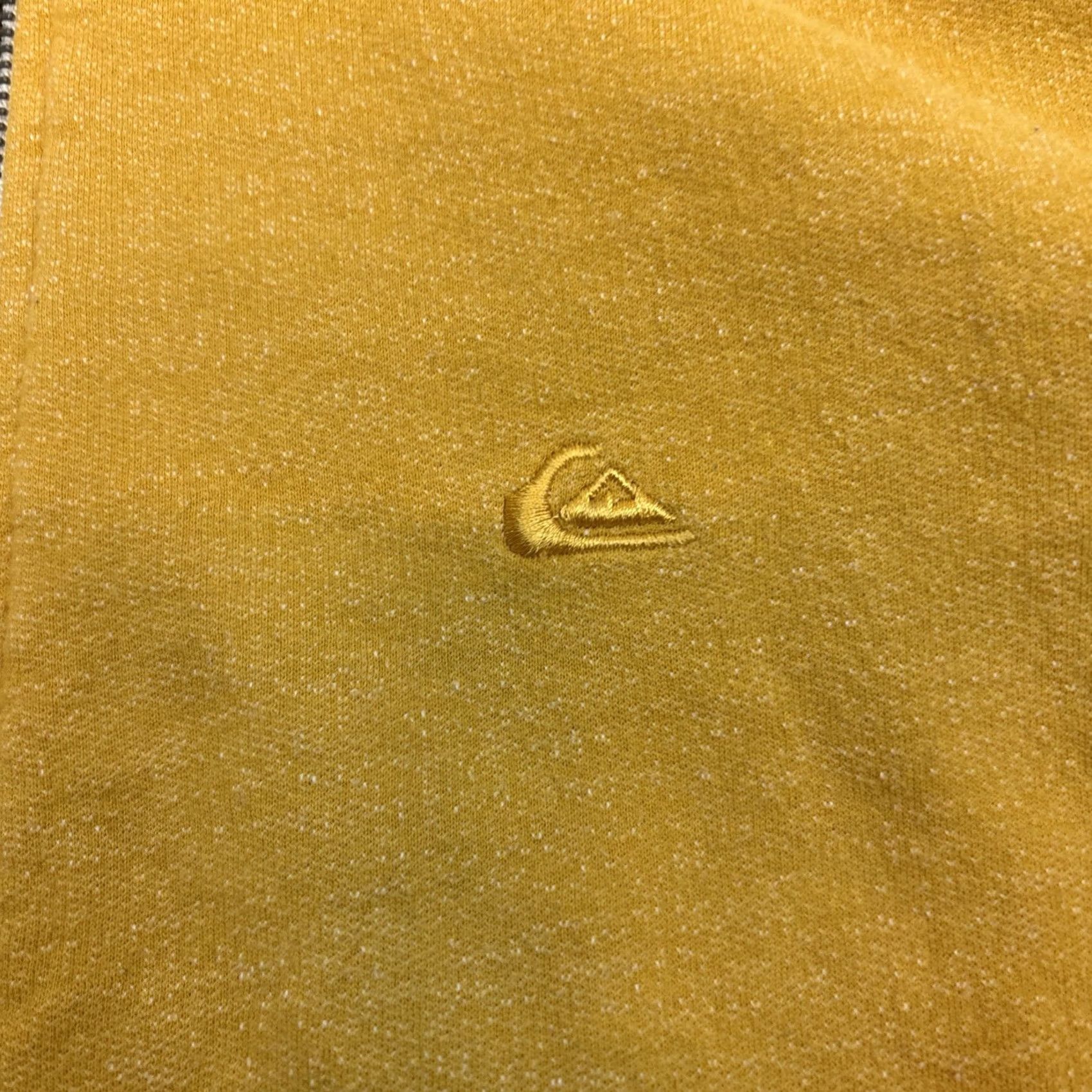 Quiksilver VINTAGE Quiksilver Hoodie Full Zip Men’s S Yellow Skate Surf Y2K Size US S / EU 44-46 / 1 - 3 Thumbnail