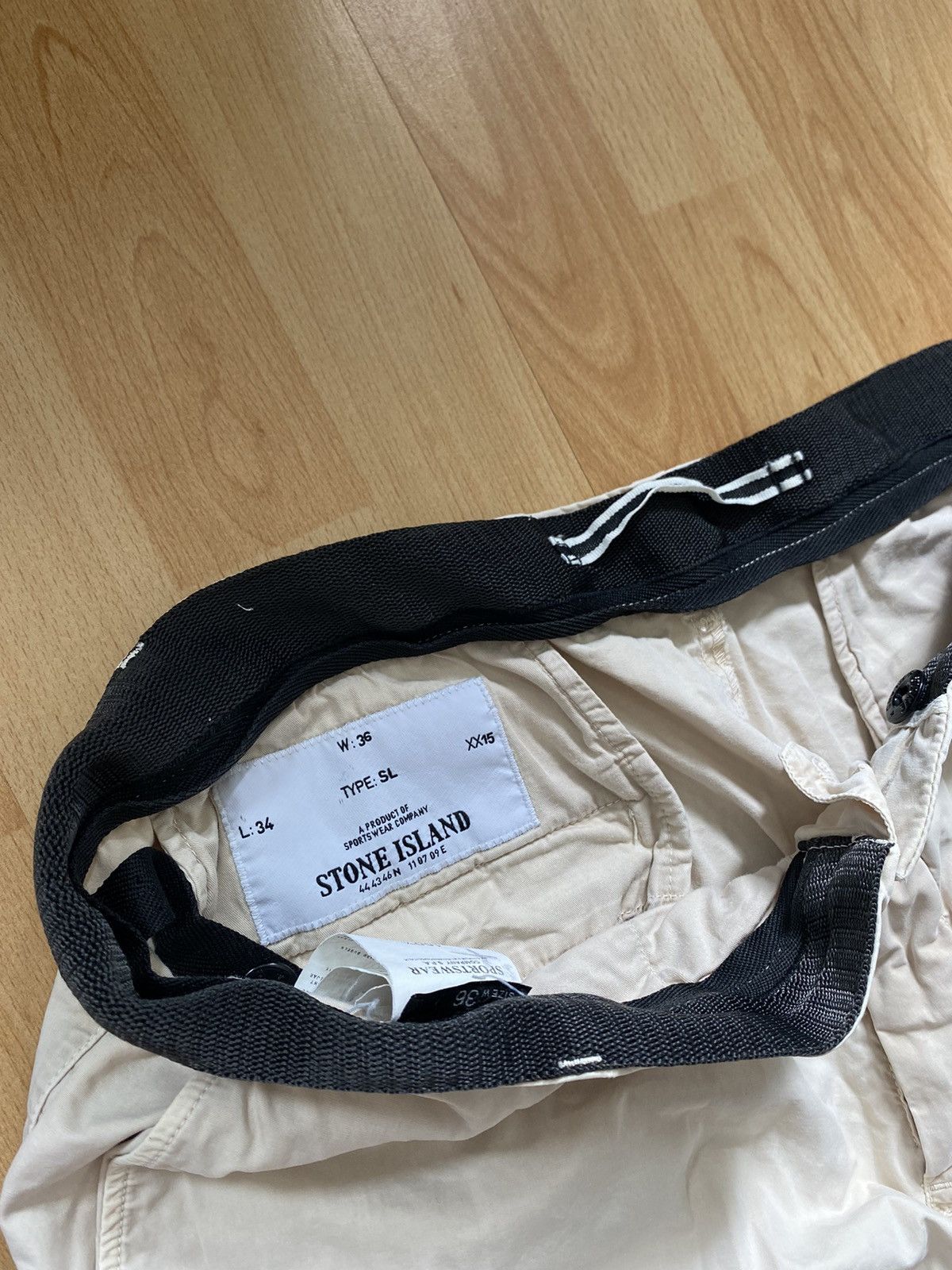 Massimo Osti × Stone Island × Vintage VINTAGE STONE ISLAND PANTS TROUSERS 2011 RARE Size US 34 / EU 50 - 5 Thumbnail