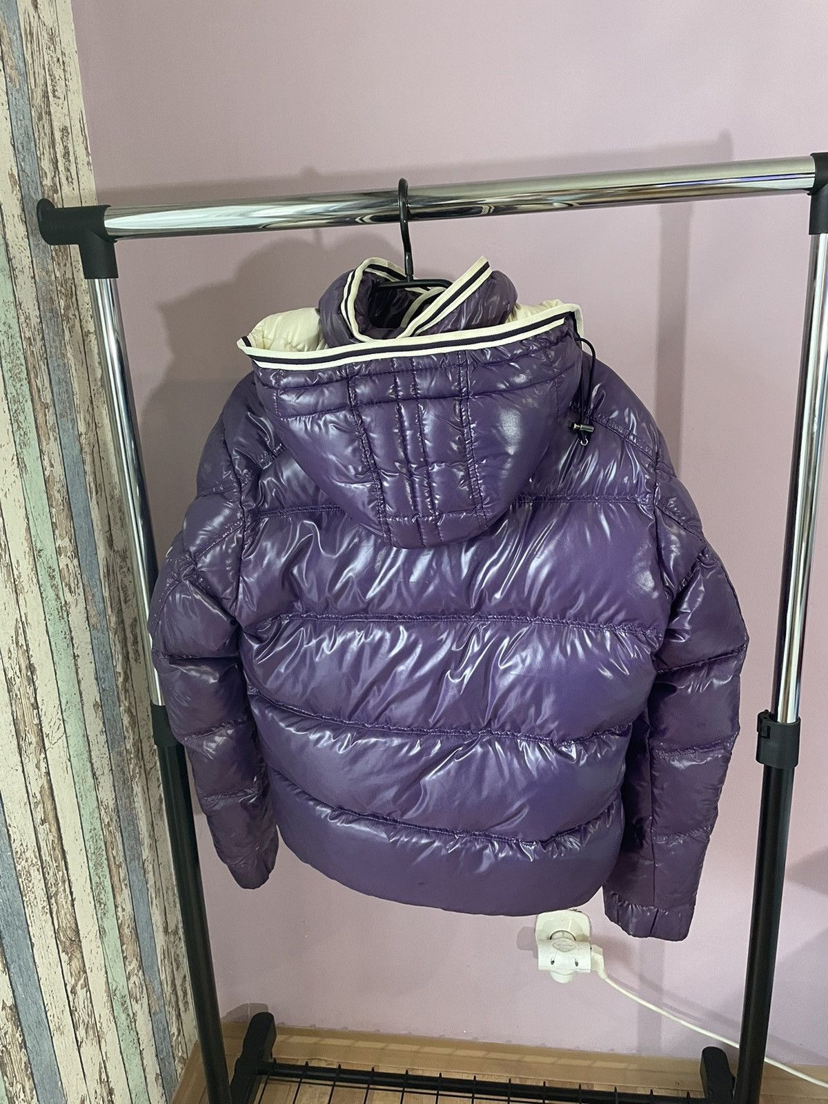モンクレールMONCLER BRANSON／パープル メンズ