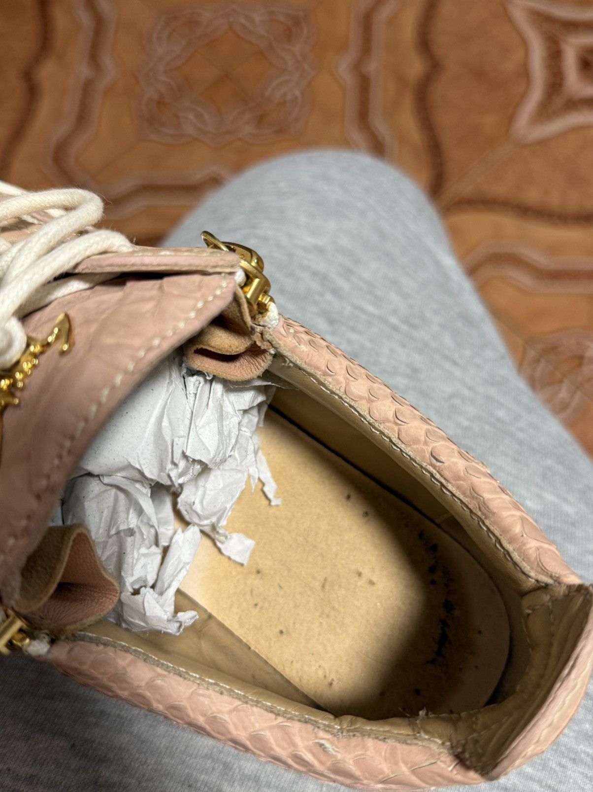 Giuseppe Zanotti Genuine Giuseppe Zanotti Womens Trainers sneakers pink Size US 6 / IT 36 - 9 Thumbnail