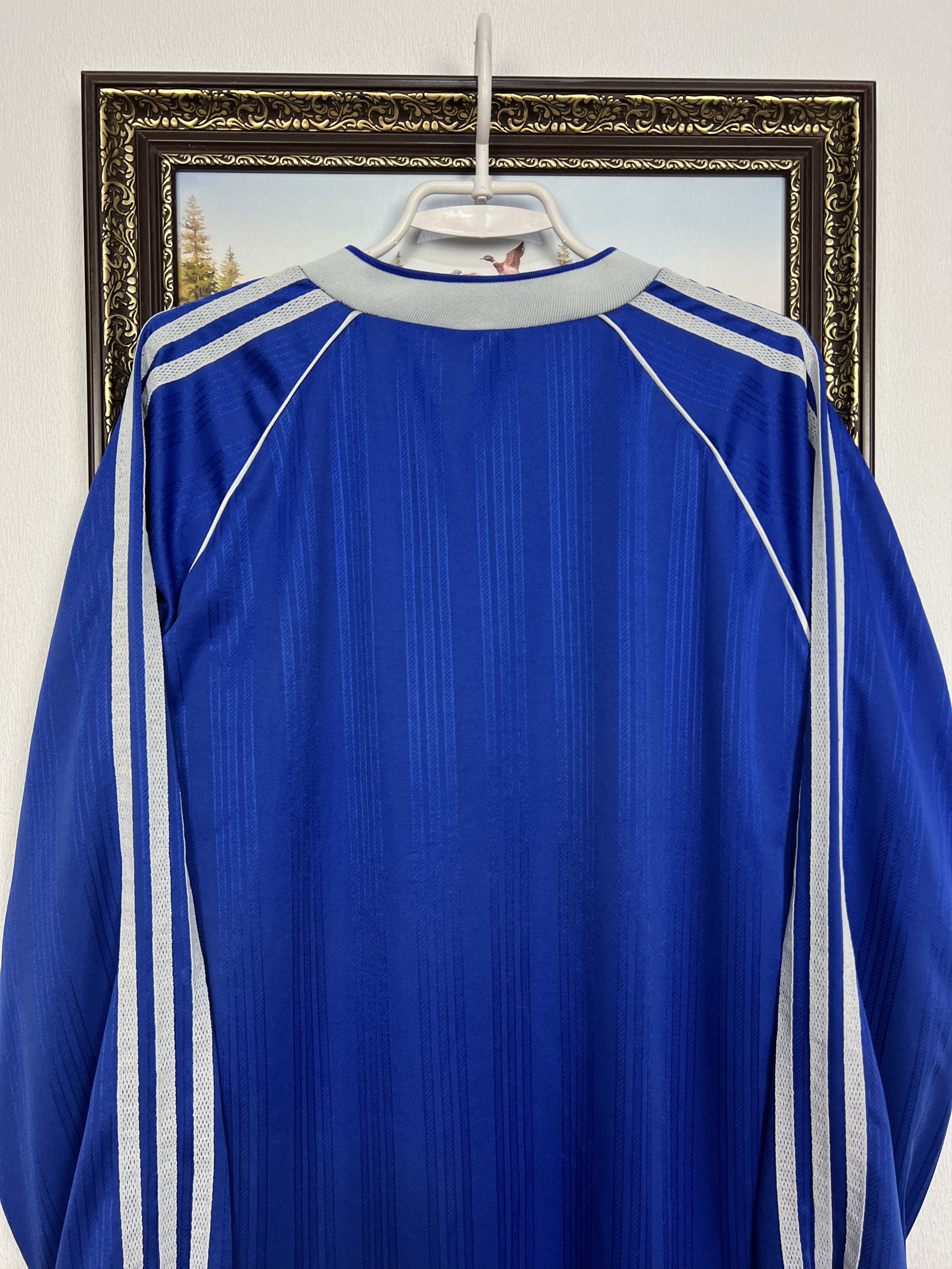 Adidas Vintage Football Template Long Sleeve Shirt Jersey Trikot Size US L / EU 52-54 / 3 - 8 Thumbnail