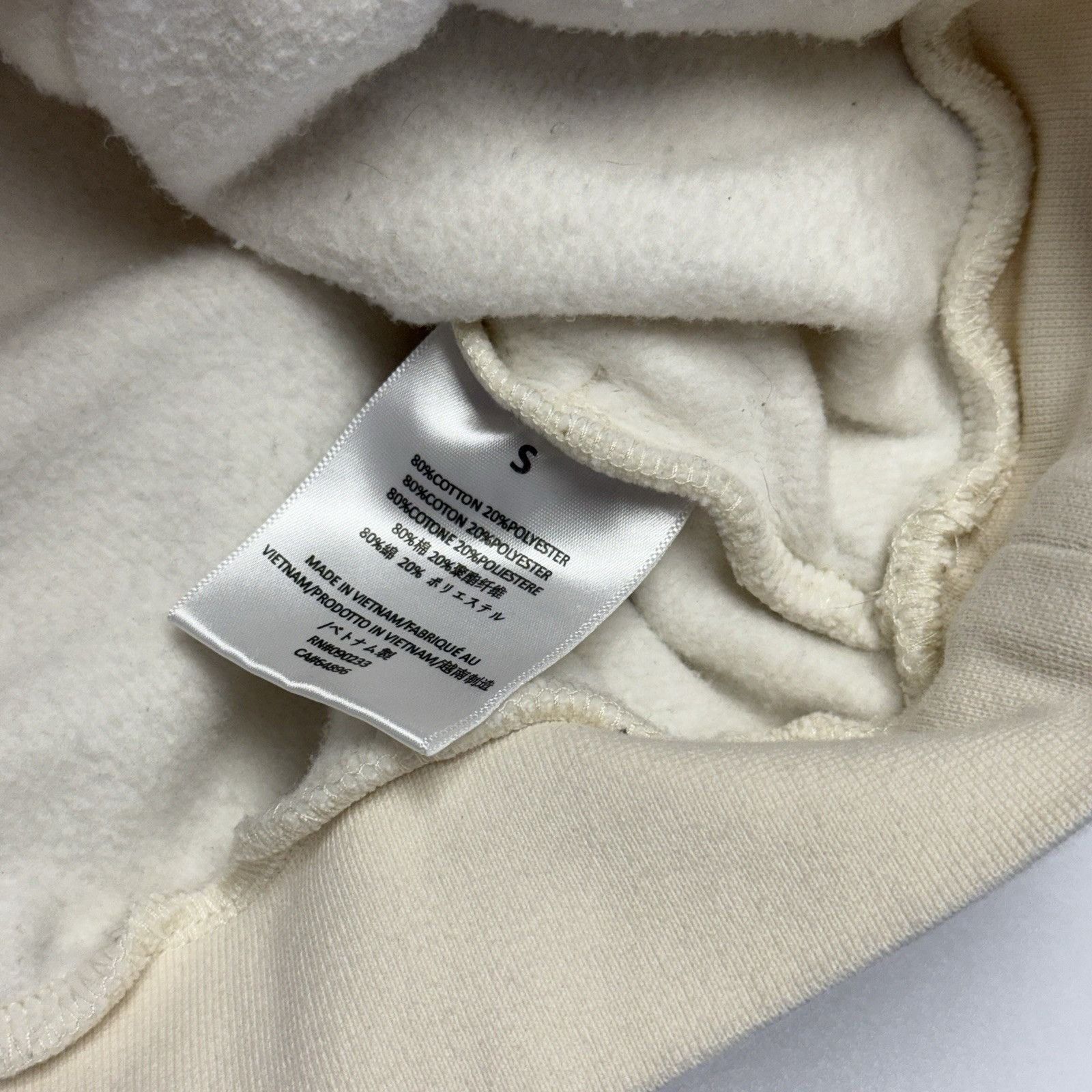 Essentials Essentials Fear of God Hoodie Sweatshirt Mens Small White Size US S / EU 44-46 / 1 - 13 Thumbnail