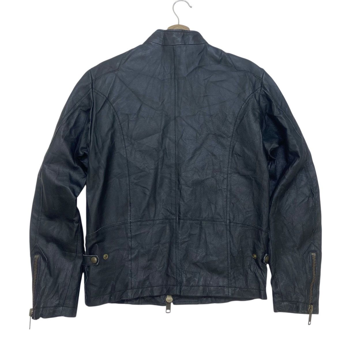 Japanese Brand Urban Functional On The Road Bikers Cafe Racer Leather Size US XS / EU 42 / 0 - 2 Thumbnail