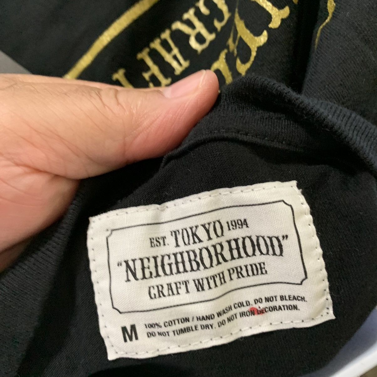 Neighborhood Great Eagle with Kings Crown graphic tee NWT Size US M / EU 48-50 / 2 - 9 Thumbnail