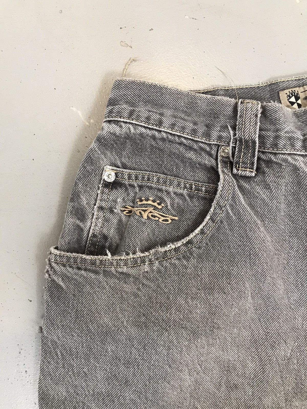 JNCO × Vintage Vintage JNCO Crown 👑 Denim Size US 38 / EU 54 - 7 Thumbnail