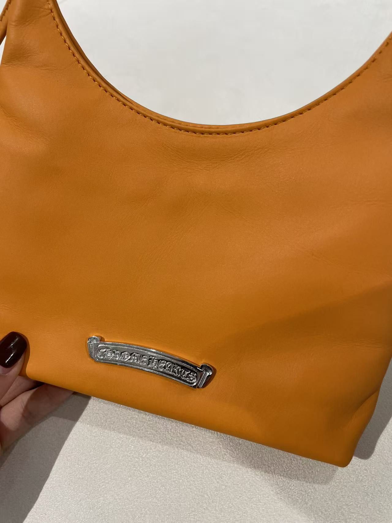 Chrome Hearts Chrome Hearts Viv Silver Dagger Orange Shoulder Bag Size ONE SIZE - 12 Thumbnail