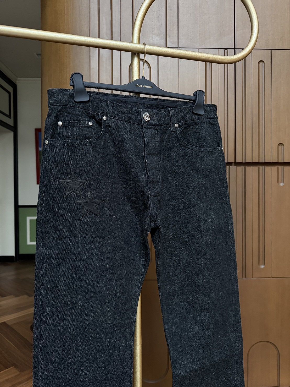 Chrome Hearts Chrome Hearts Star Patch Denim Jeans Size US 36 / EU 52 - 2 Thumbnail
