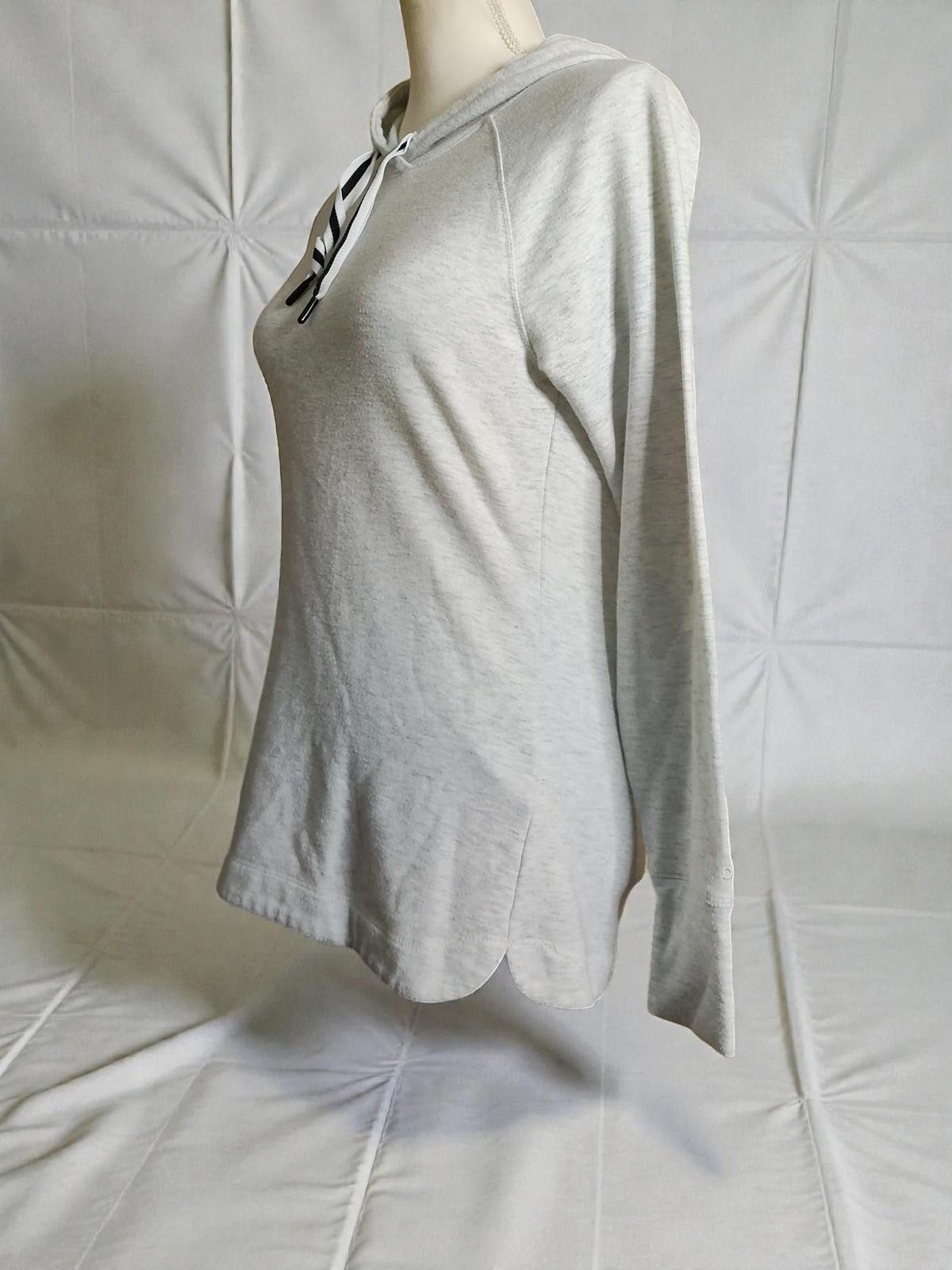 Other DSG Light Gray XSmall Hoodie with Drawstring Hood Size XS / US 0-2 / IT 36-38 - 3 Thumbnail