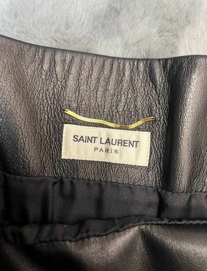 Saint Laurent Paris × Yves Saint Laurent Saint Laurent SLP tube short skirt2412-Nextarrow Size XS / US 0-2 / IT 36-38 - 3 Thumbnail