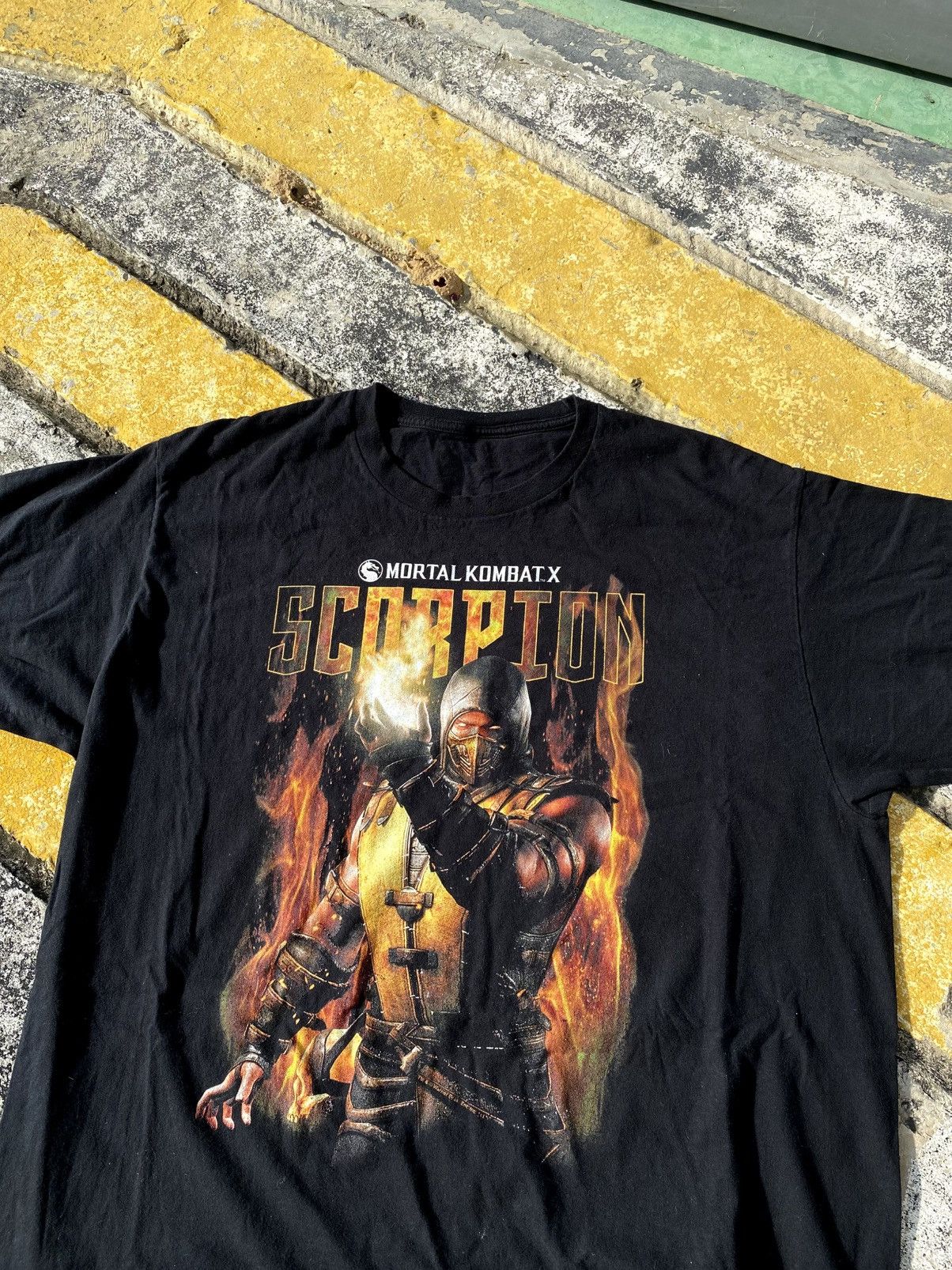Playstation × Vintage Vintage Scorpion Mortal Kombat X Size US L / EU 52-54 / 3 - 2 Thumbnail