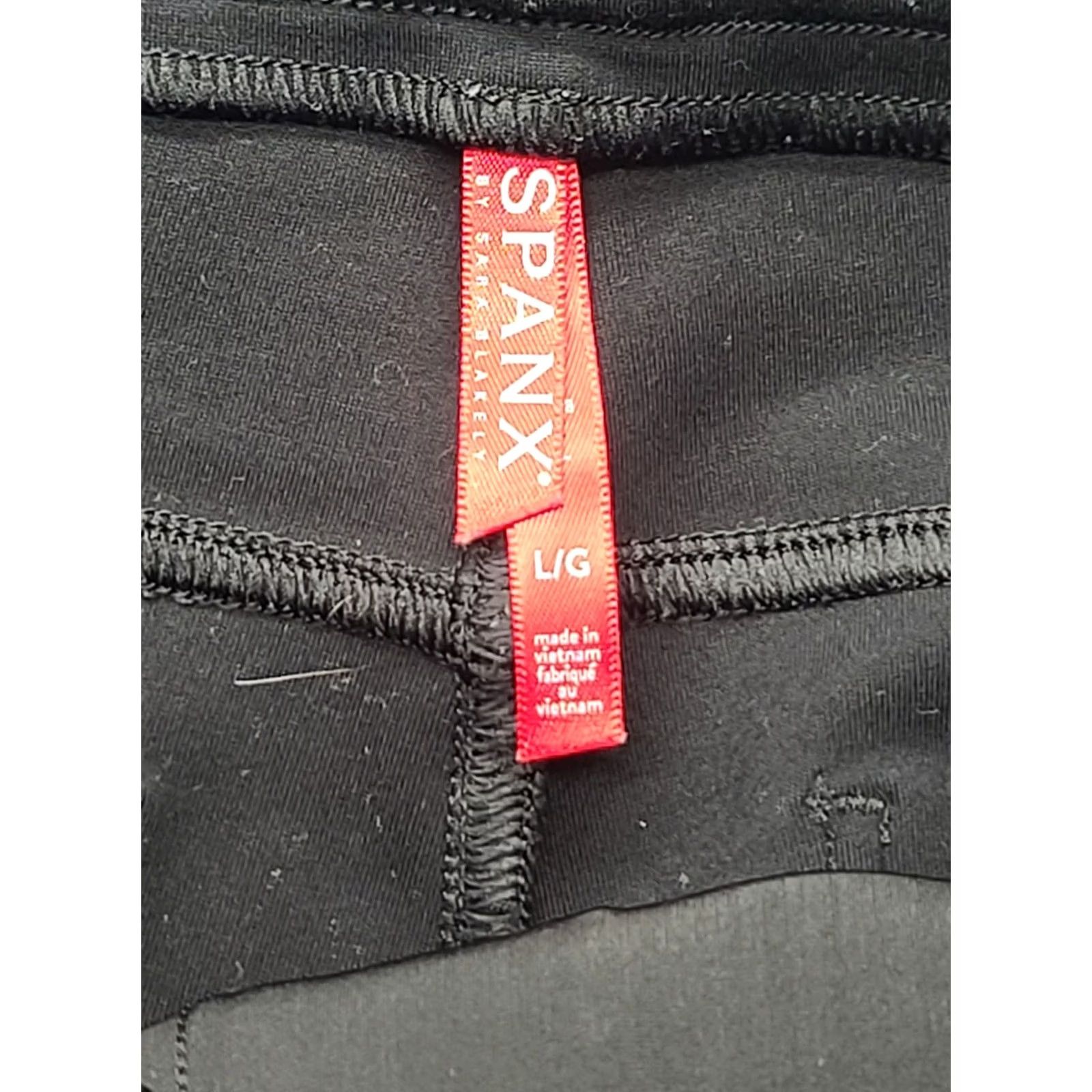 Spanx Spanx The Perfect Black Pant Womens L High Rise Ankle Gut Check No Camel Toe Pants Leggings Size 36" / US 14 / IT 50 - 2 Thumbnail