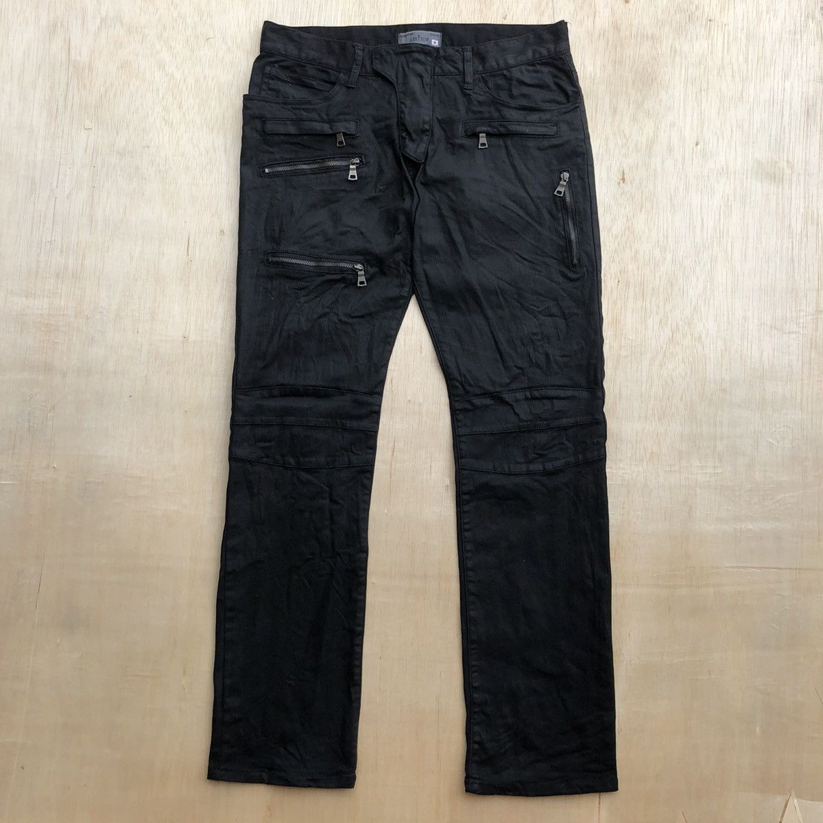 Japanese Brand abettor biker denim harajyuku tokyo japan STRETCH Size US 34 / EU 50 - 1 Thumbnail