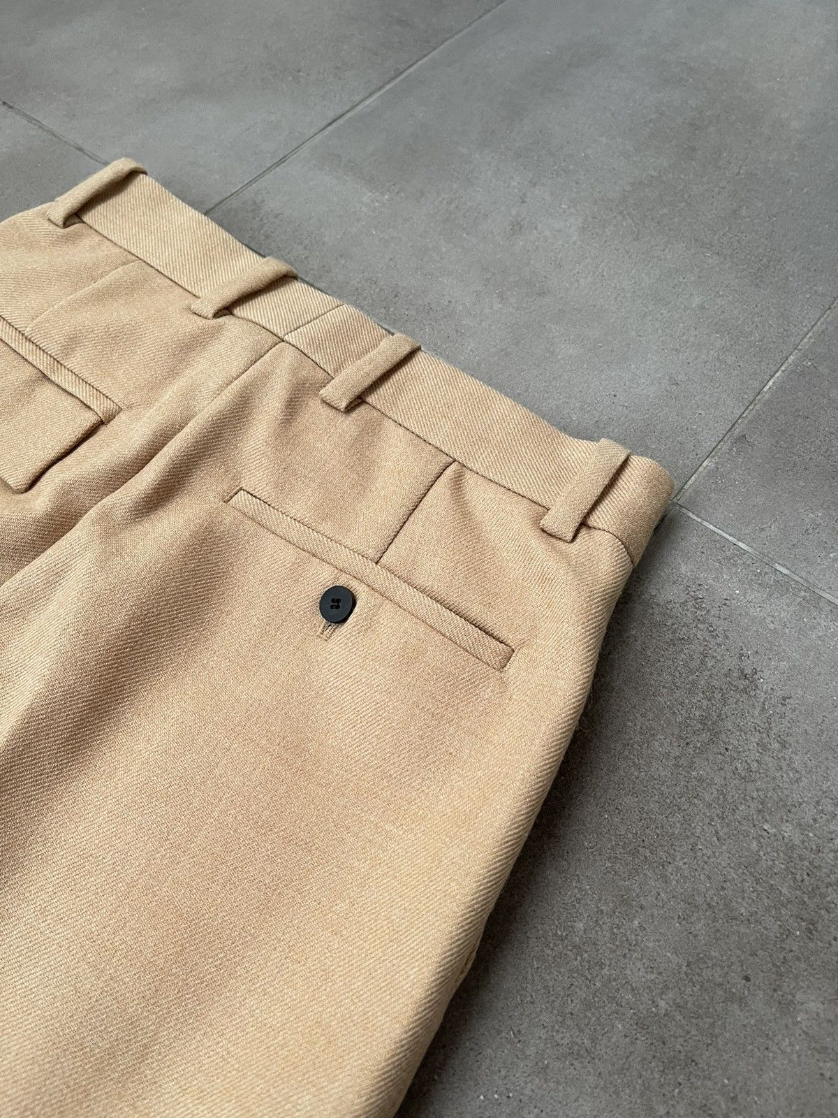 Wooyoungmi !DS! AW22 Wooyoungmi Beige Casual Wool Pants Size US 28 / EU 44 - 15 Thumbnail