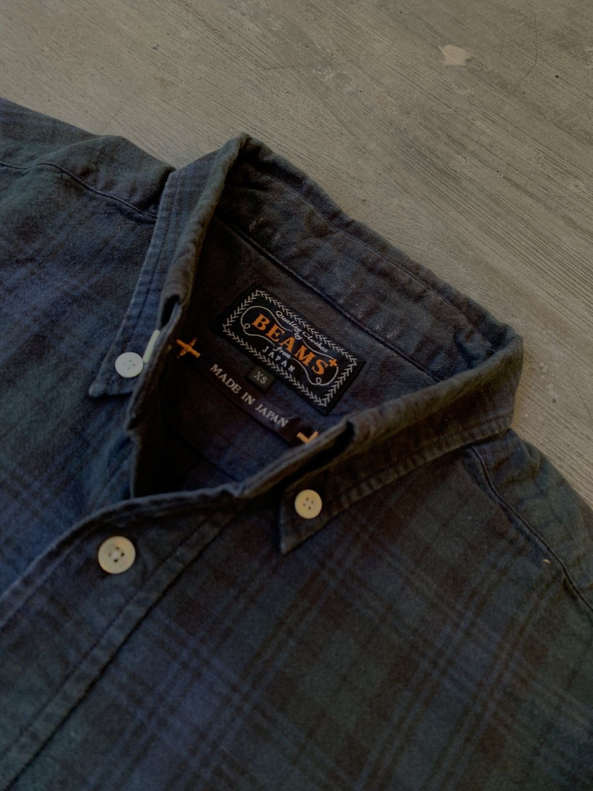 Beams Plus × Japanese Brand × Vintage Beams Plus Plaid Shirt Size XS / US 0-2 / IT 36-38 - 2 Thumbnail