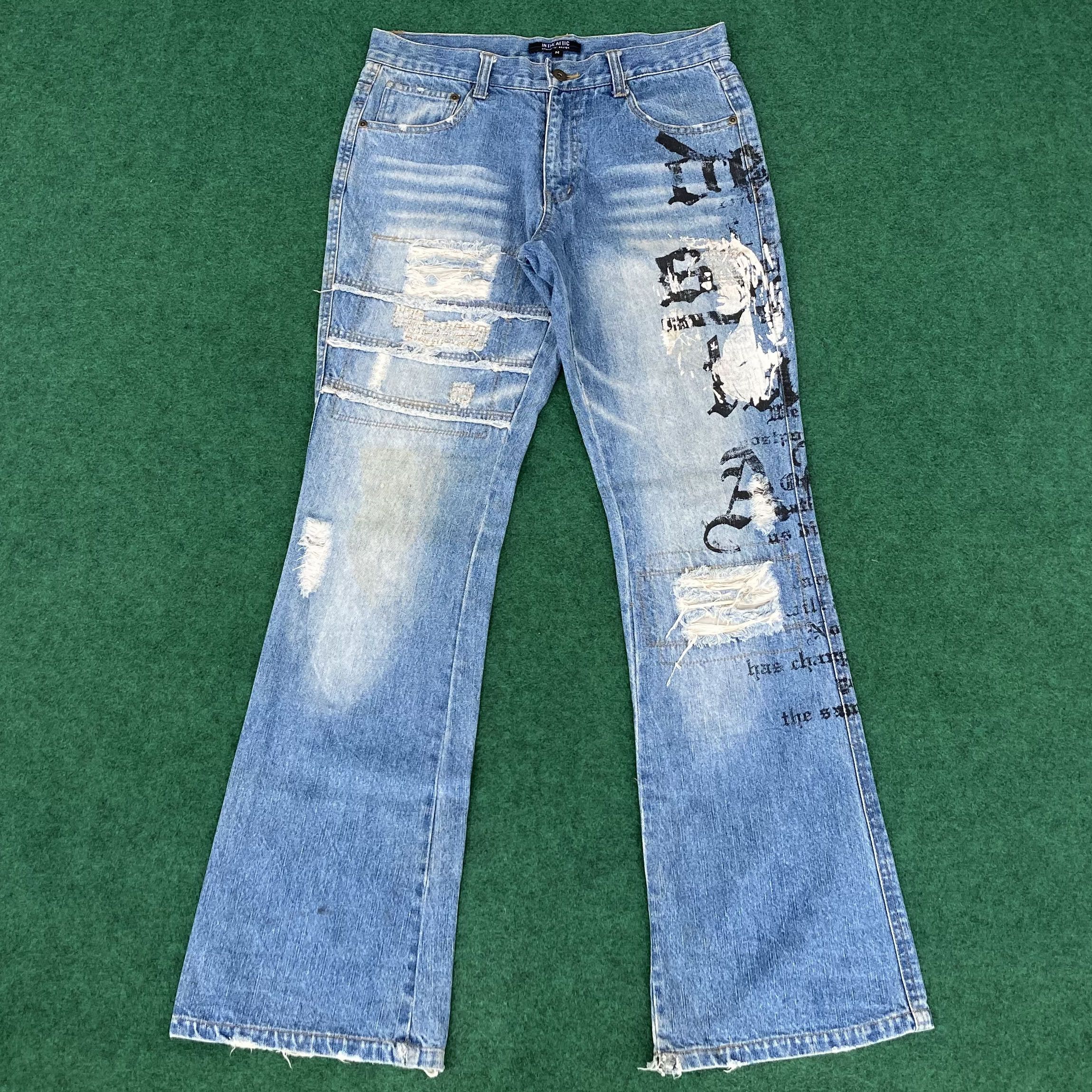In The Attic × Japanese Brand Vtg In The Attic Pant Jeans Bootcut Japanese Flared Pant Size US 30 / EU 46 - 1 Thumbnail
