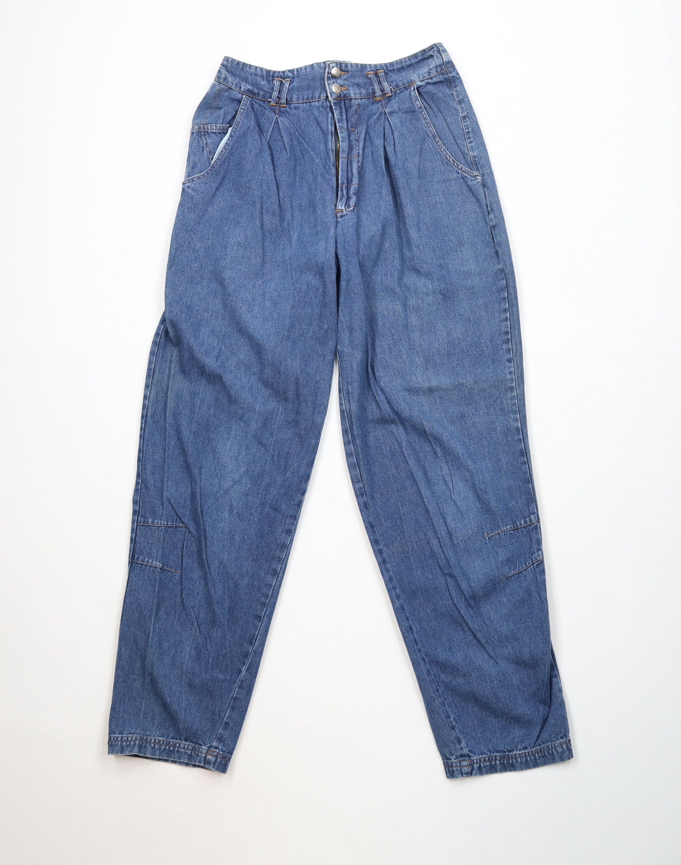Vintage Vintage 80s 90s Streetwear High Waisted Denim Jeans Blue Size 28" / US 6 / IT 42 - 1 Thumbnail