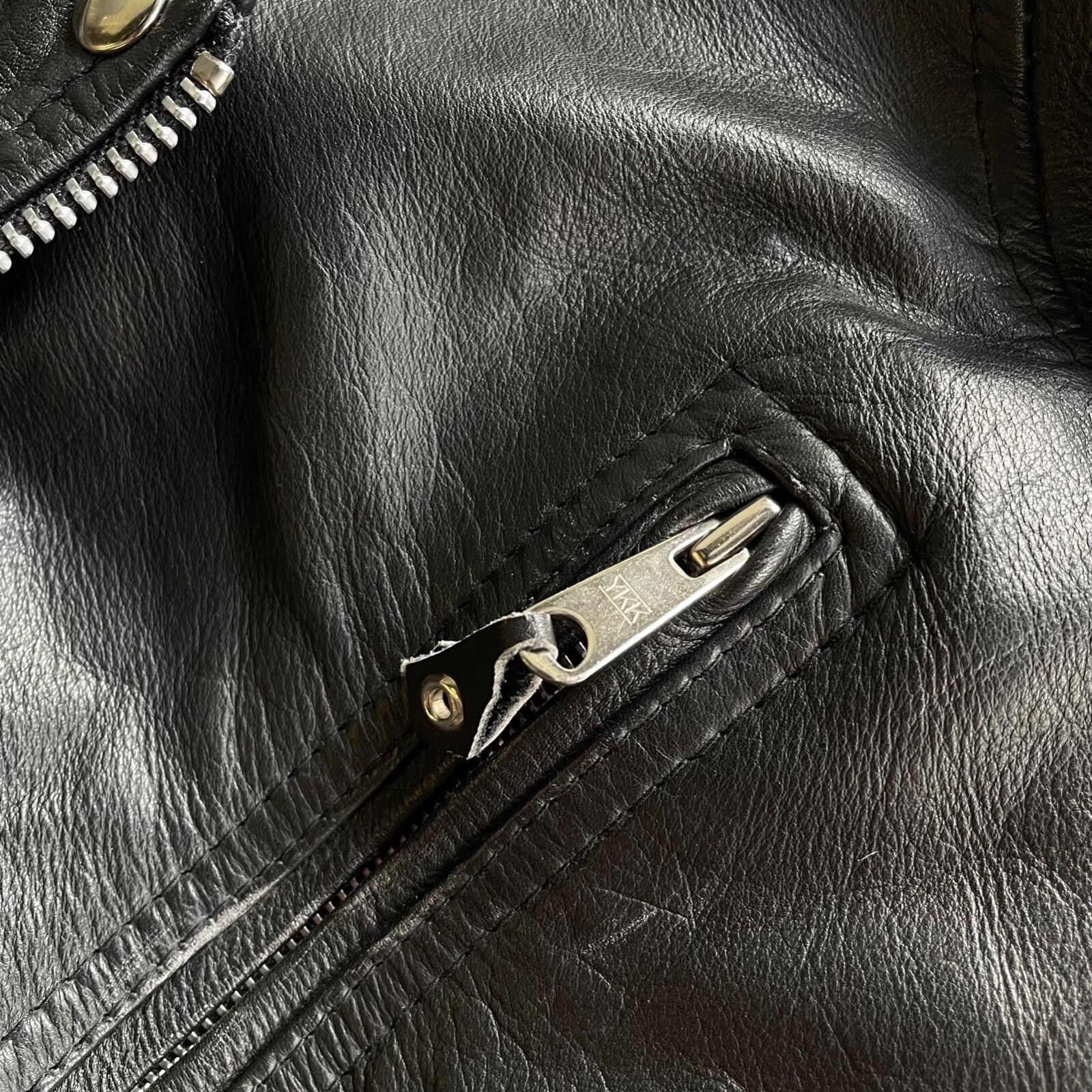 Vintage Akaso Leather Vintage Biker Moto Jacket 9168AC Size US M / EU 48-50 / 2 - 4 Thumbnail