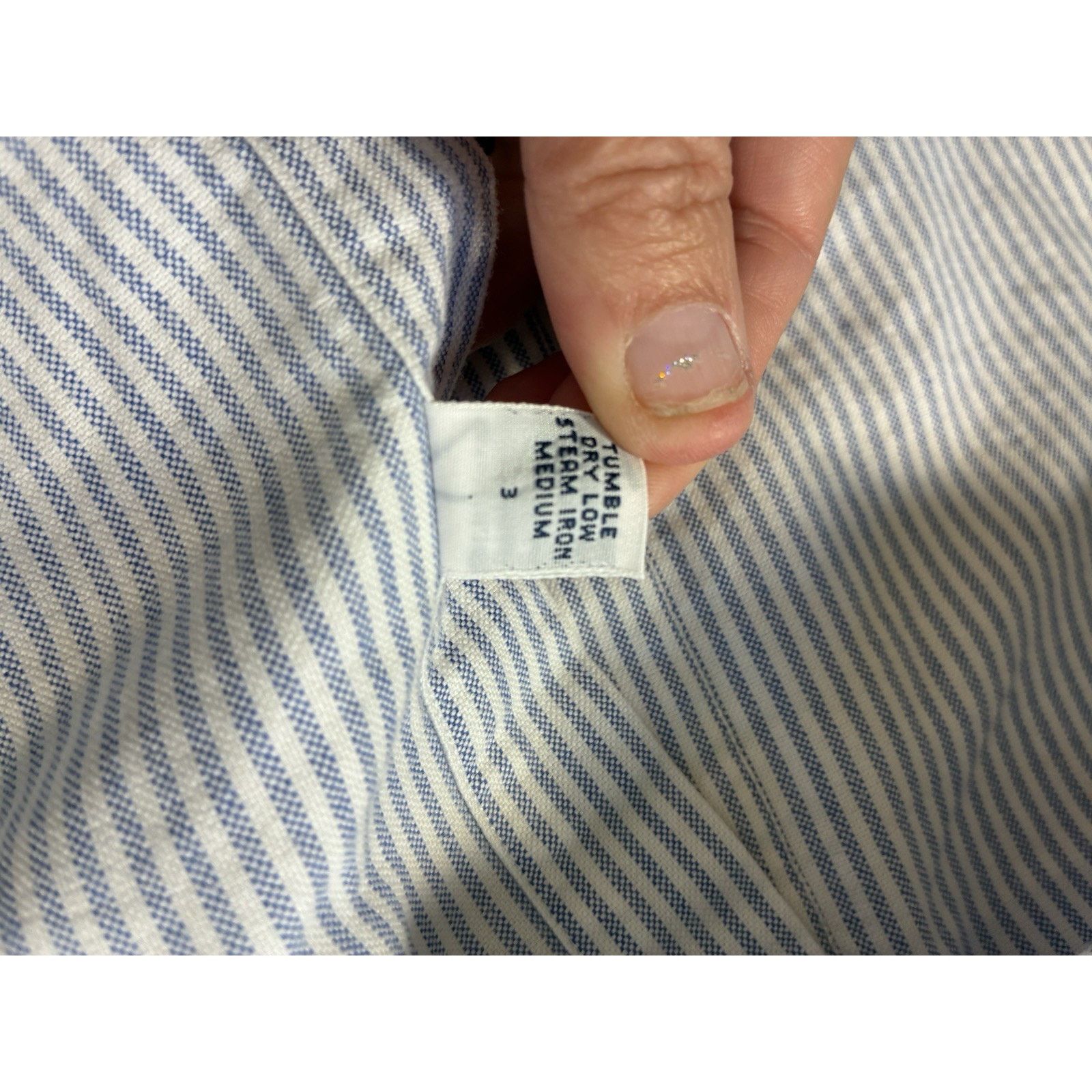 Polo Ralph Lauren VTG 90s Ralph Lauren Yarmouth Oxford Stripe Shirt Men 16.5 Size US L / EU 52-54 / 3 - 10 Thumbnail