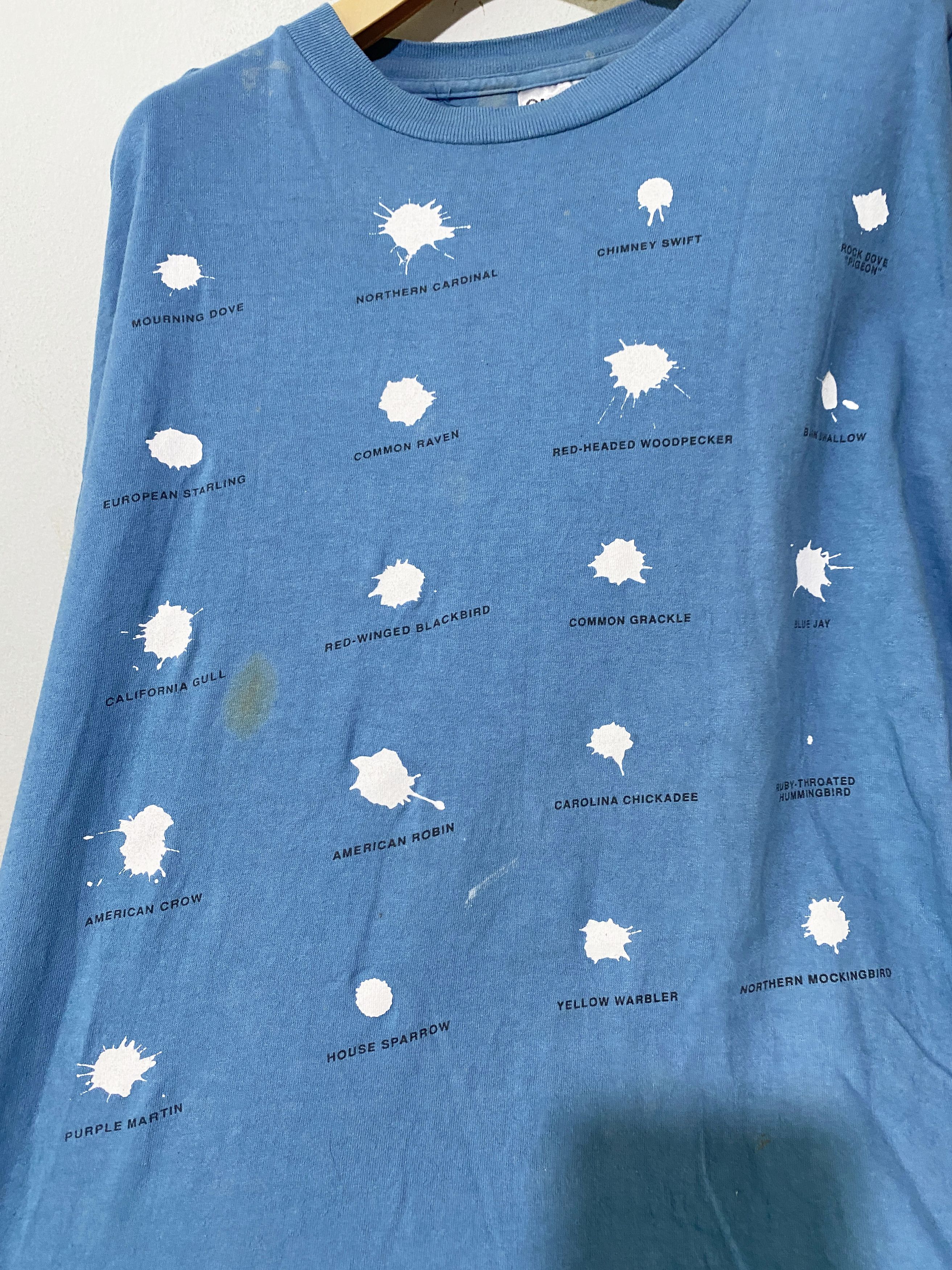 Vintage Vintage Bird Poop Identification Shirt Size US XL / EU 56 / 4 - 2 Thumbnail