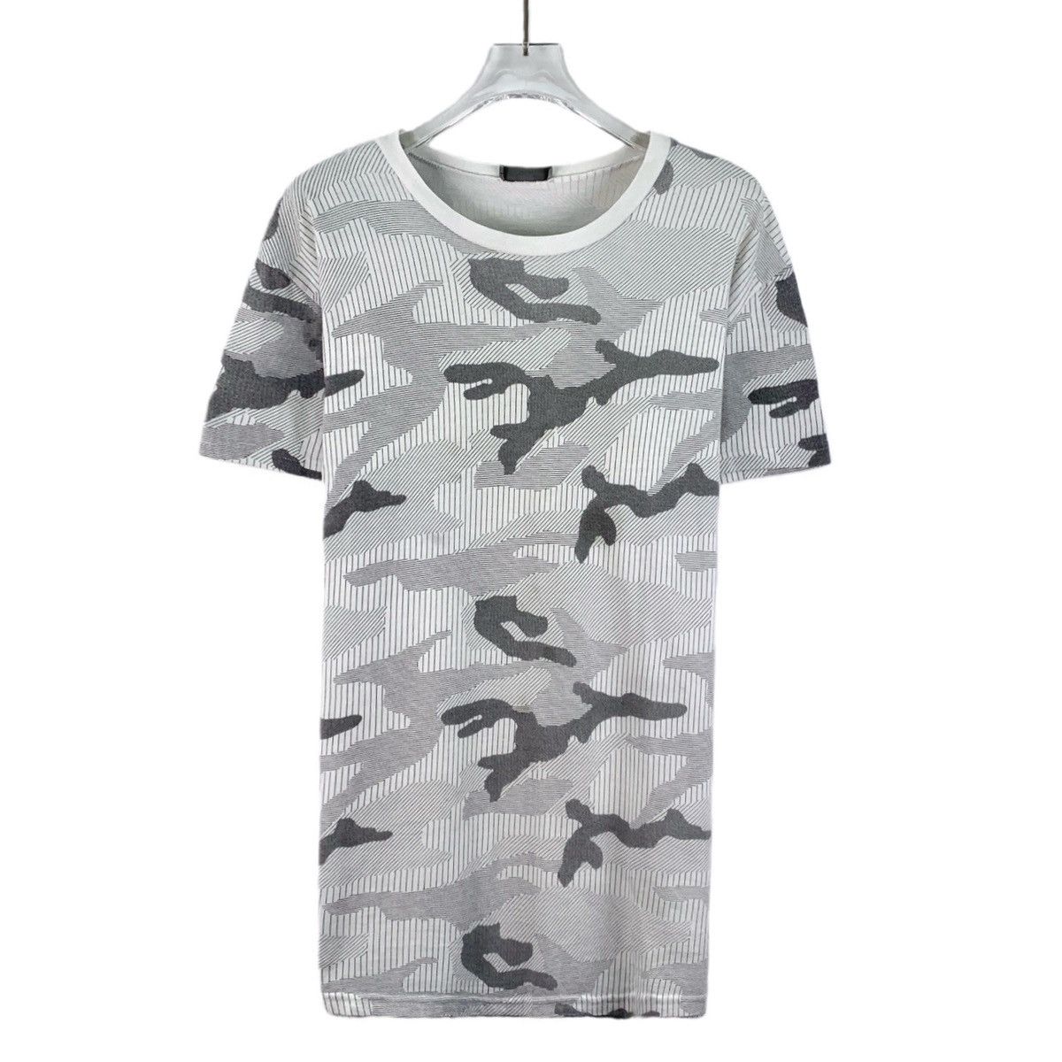 Dior Dior Color Block Camo Cotton Crew Neck T-shirt K26WX Size M / US 6-8 / IT 42-44 - 1 Thumbnail
