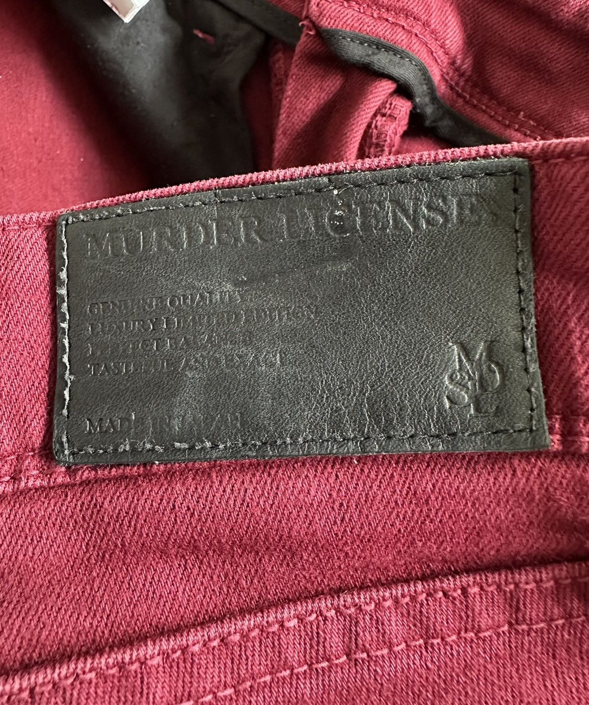 Murder License 🔥VKEI🔥 00s Murder License whiskered goth denim Size US 31 - 18 Thumbnail