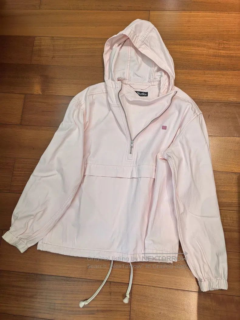 Acne Studios Acne Studios Pink hooded jacket Size XXS / US 00 / IT 34 - 2 Thumbnail