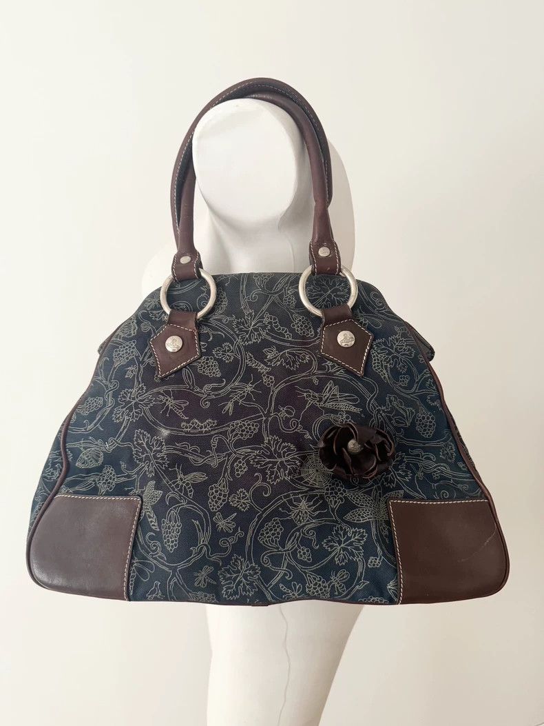 Vivienne Westwood Vivienne Westwood Insect pattern, canvas and leather large Size ONE SIZE - 1 Thumbnail
