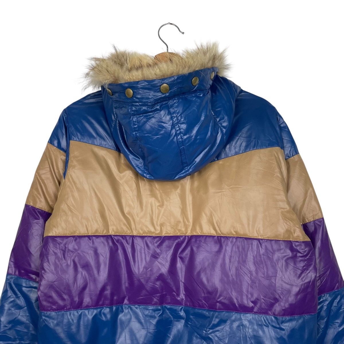 PPFM PPFM Multicolor Hooded Puffer Jacket Size US M / EU 48-50 / 2 - 8 Thumbnail