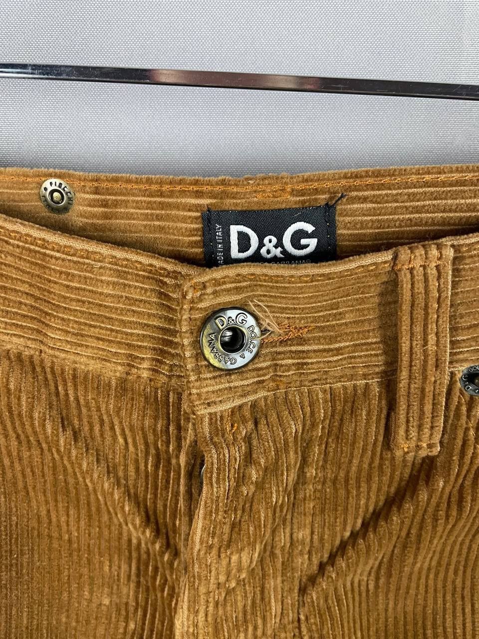 Dolce & Gabbana Dolce&Gabbana Denim Pants Brown y2k Size US 29 - 4 Thumbnail