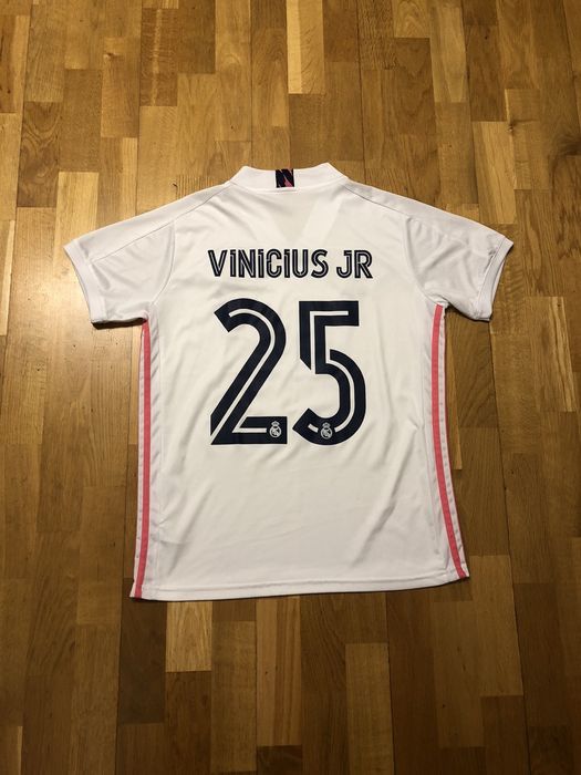 Adidas VINICIUS JR REAL MADRID FOOTBALL ADIDAS HOME SOCCER JERSEY Grailed