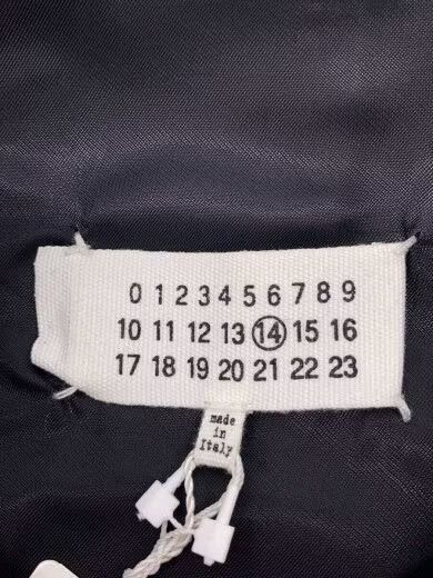 Maison Margiela Maison Margiela Single Leather Rider Jacket 46 Navy Size US S / EU 44-46 / 1 - 3 Thumbnail
