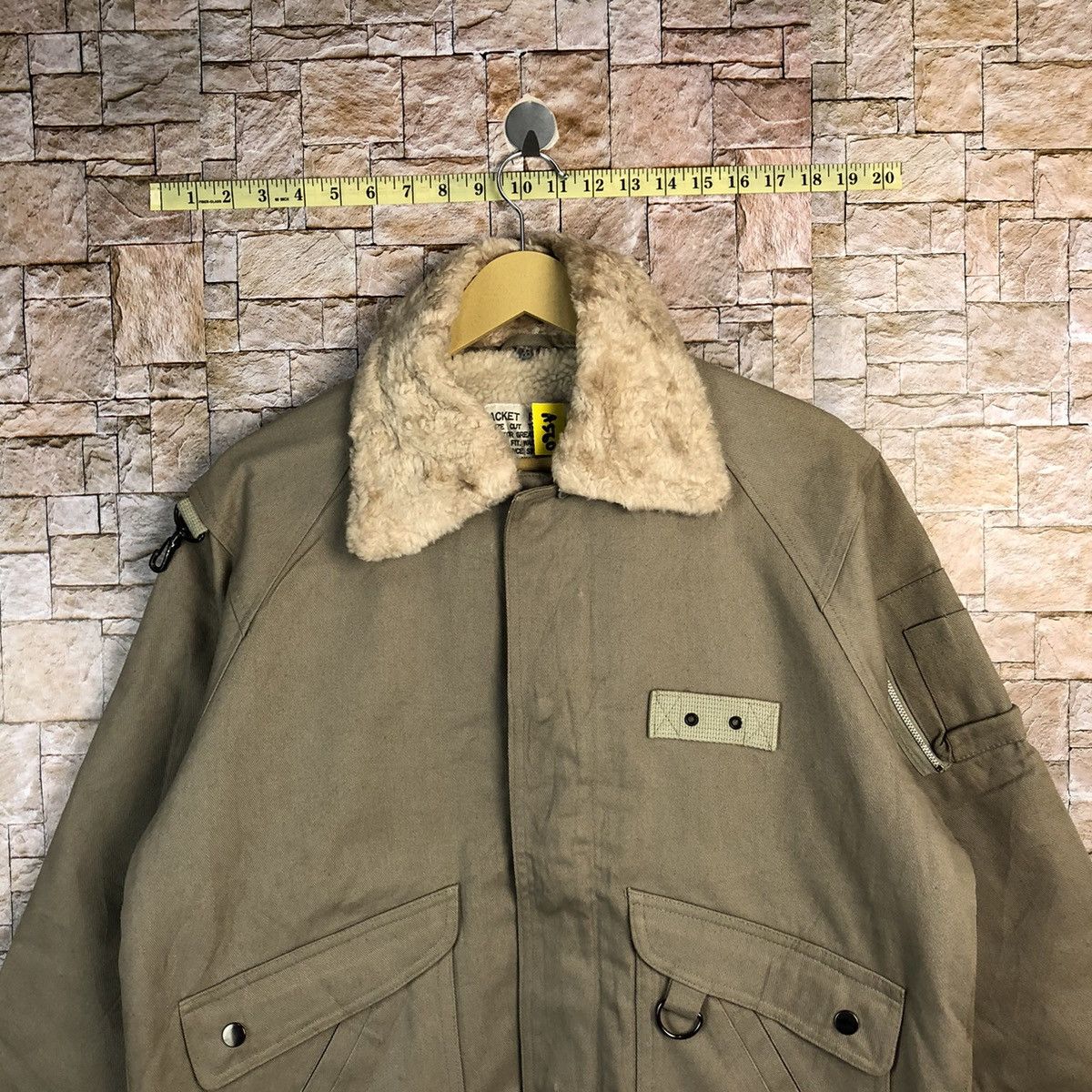 Vintage DL Jacket Pilot vintage Brown Bombers Jacket #A560 Size US M / EU 48-50 / 2 - 2 Thumbnail