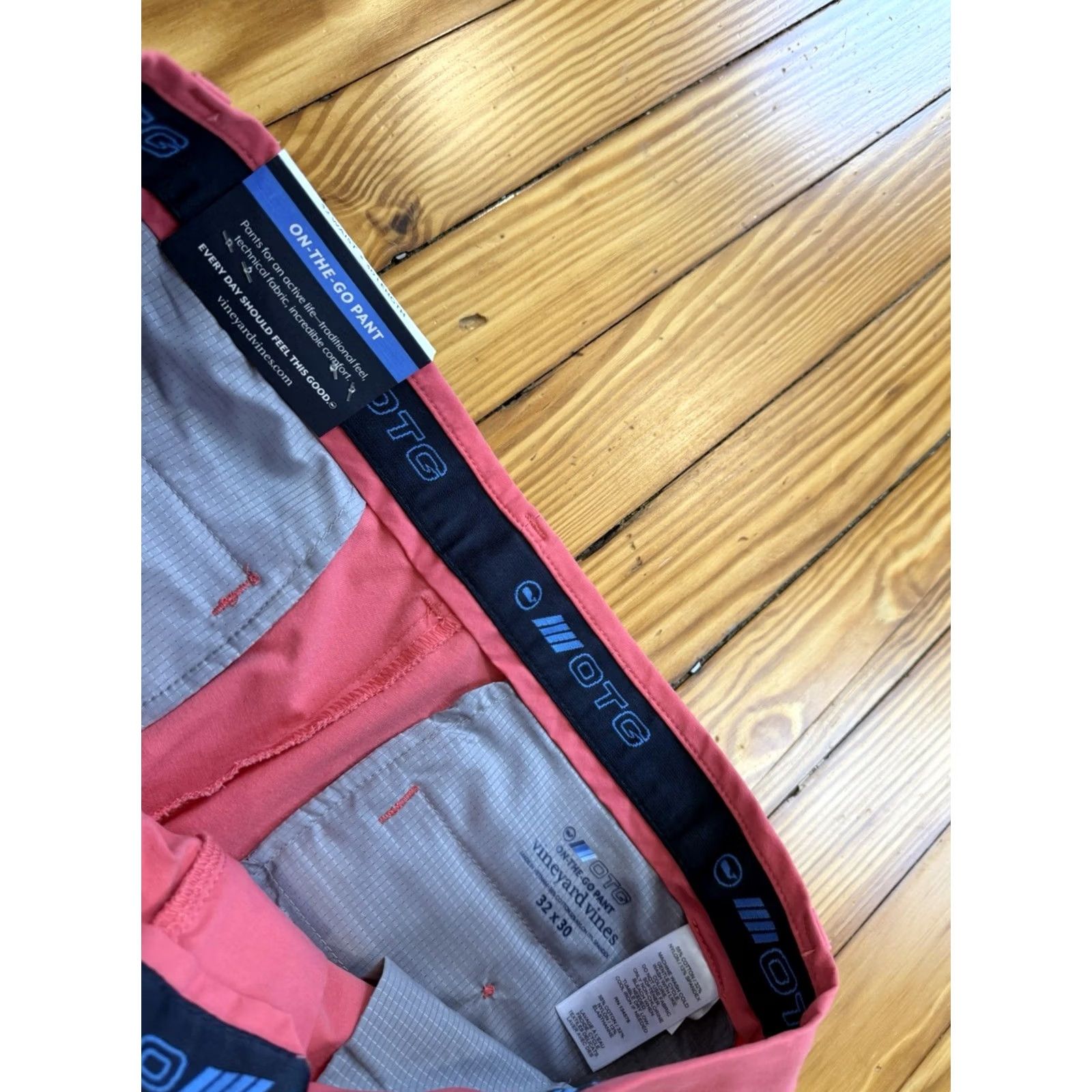 Vineyard Vines Vineyard Vines Pants OTG 32x30 Pink Regular Straight 5-Pocket Chino Logo Men 0 Size US 32 / EU 48 - 3 Thumbnail