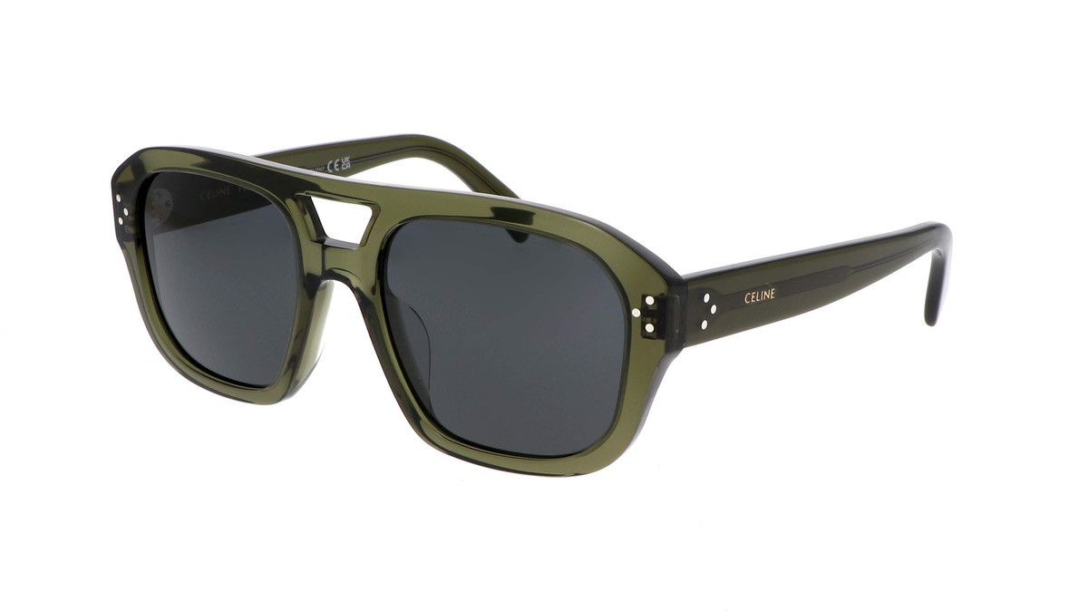Celine × Hedi Slimane New Celine by Heidi Slimane CL40205U 96A Aviator Sunglasses Size ONE SIZE - 4 Thumbnail
