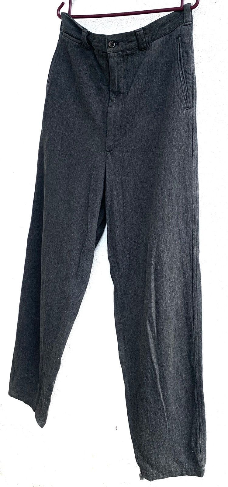 Comme des Garcons × Japanese Brand × Vintage Vintage Comme Des Garcons Homme Thick cotton Pants Size US 31 - 1 Thumbnail