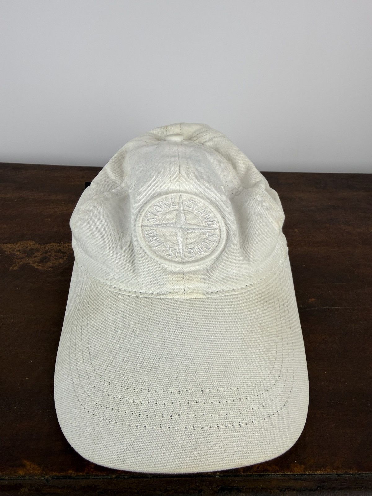 Stone Island White Stone Island visor cap Size ONE SIZE - 1 Thumbnail