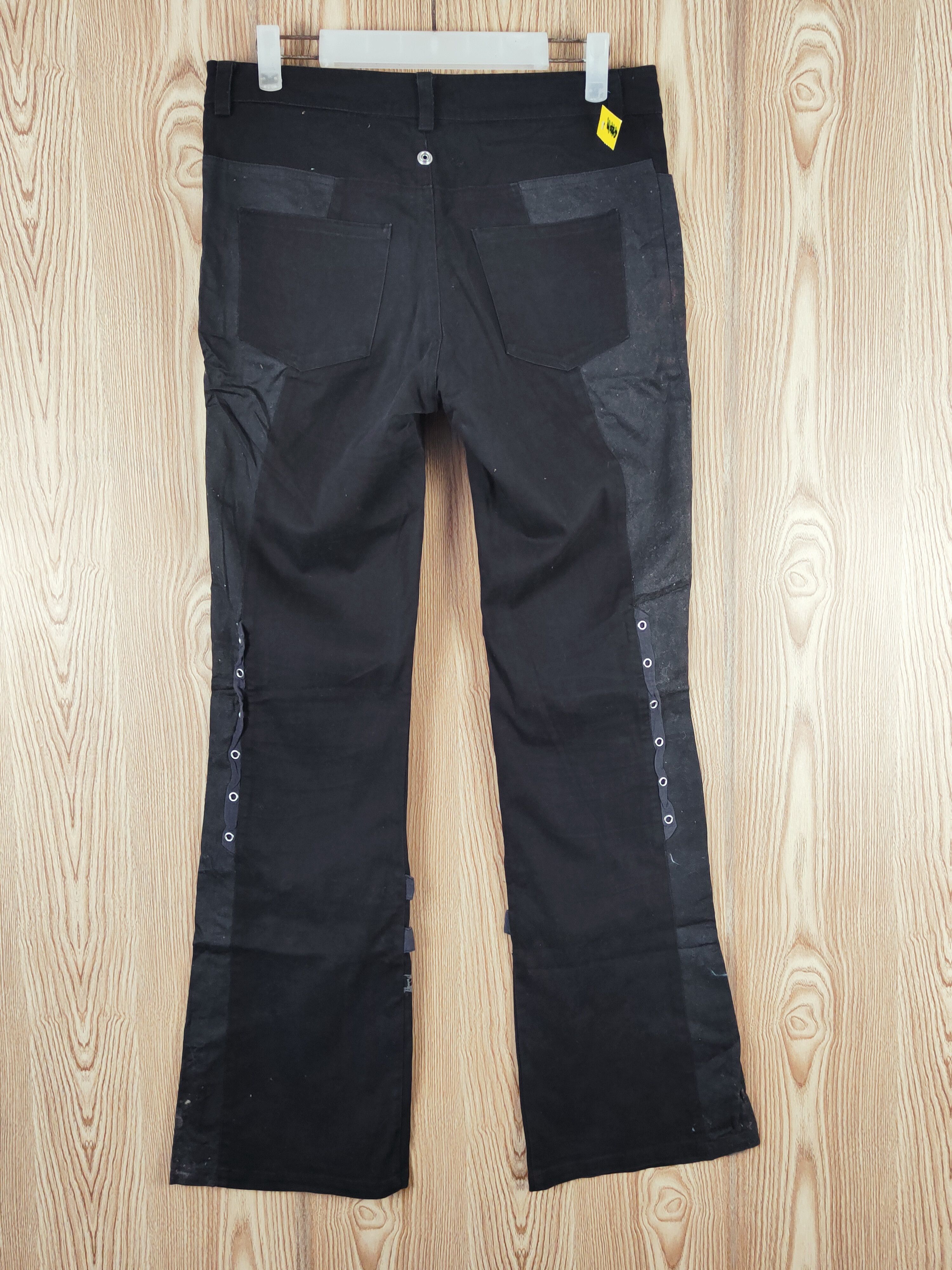 If Six Was Nine DL Sixh Black punk Multipocket Casual Pants #W076 Size 30" / US 8 / IT 44 - 7 Thumbnail