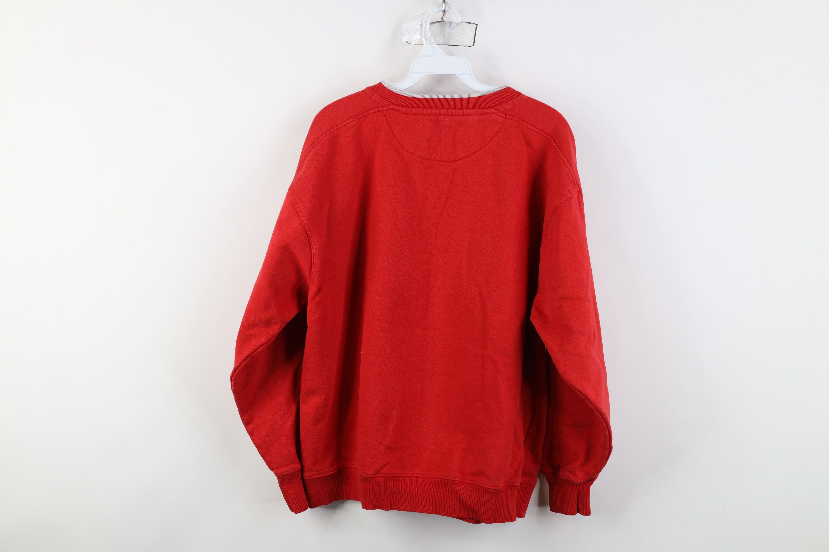 Vintage Vintage 90s Y2K Ohio State University Sweatshirt Red Size US L / EU 52-54 / 3 - 10 Thumbnail