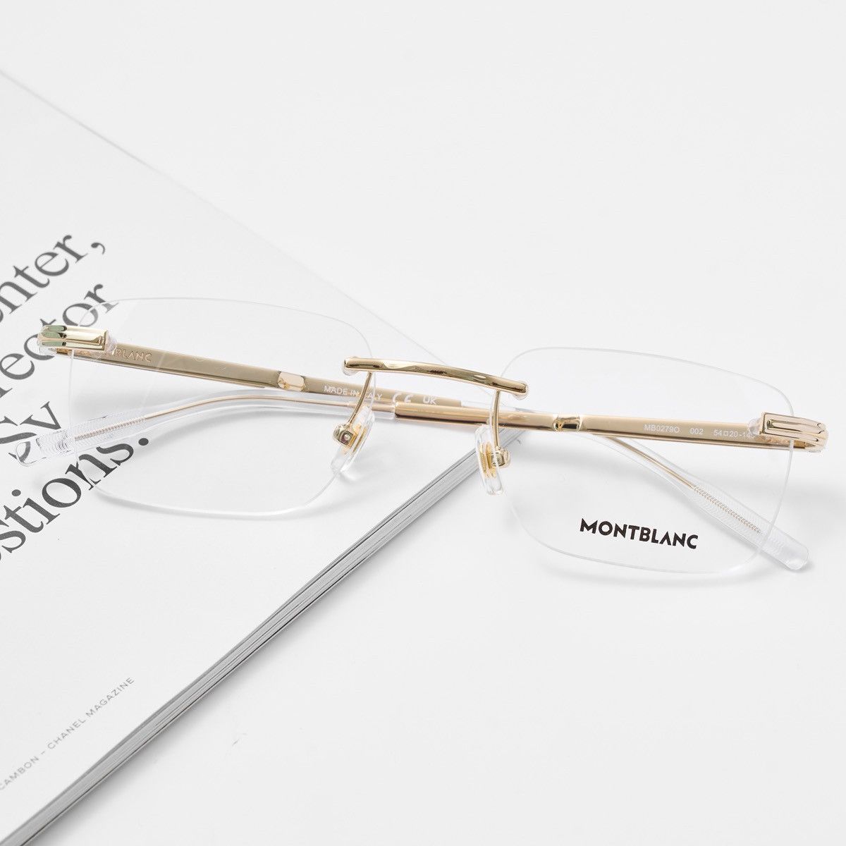 Montblanc MONTBLANC MB0279O 002 GLASSES Size ONE SIZE - 6 Thumbnail