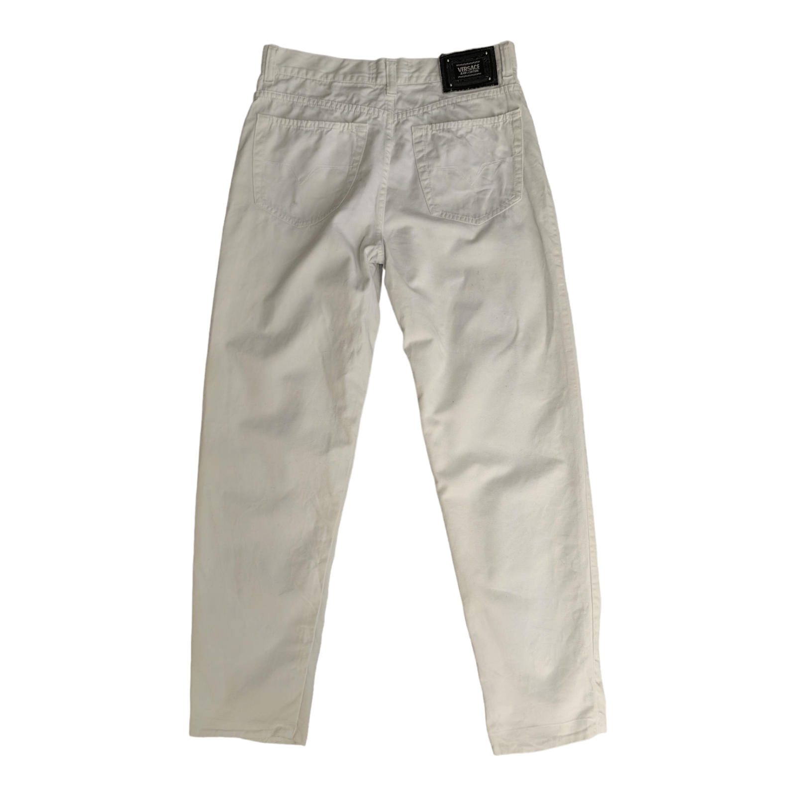 Versace Jeans Couture Versace Jeans Couture White Jeans 33 / 47 Size US 33 - 2 Thumbnail