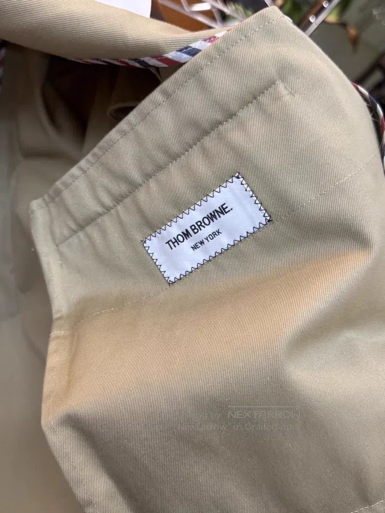 Thom Browne Thom Browne Classic Three-Striped Suit Jacket Size US XL / EU 56 / 4 - 8 Thumbnail