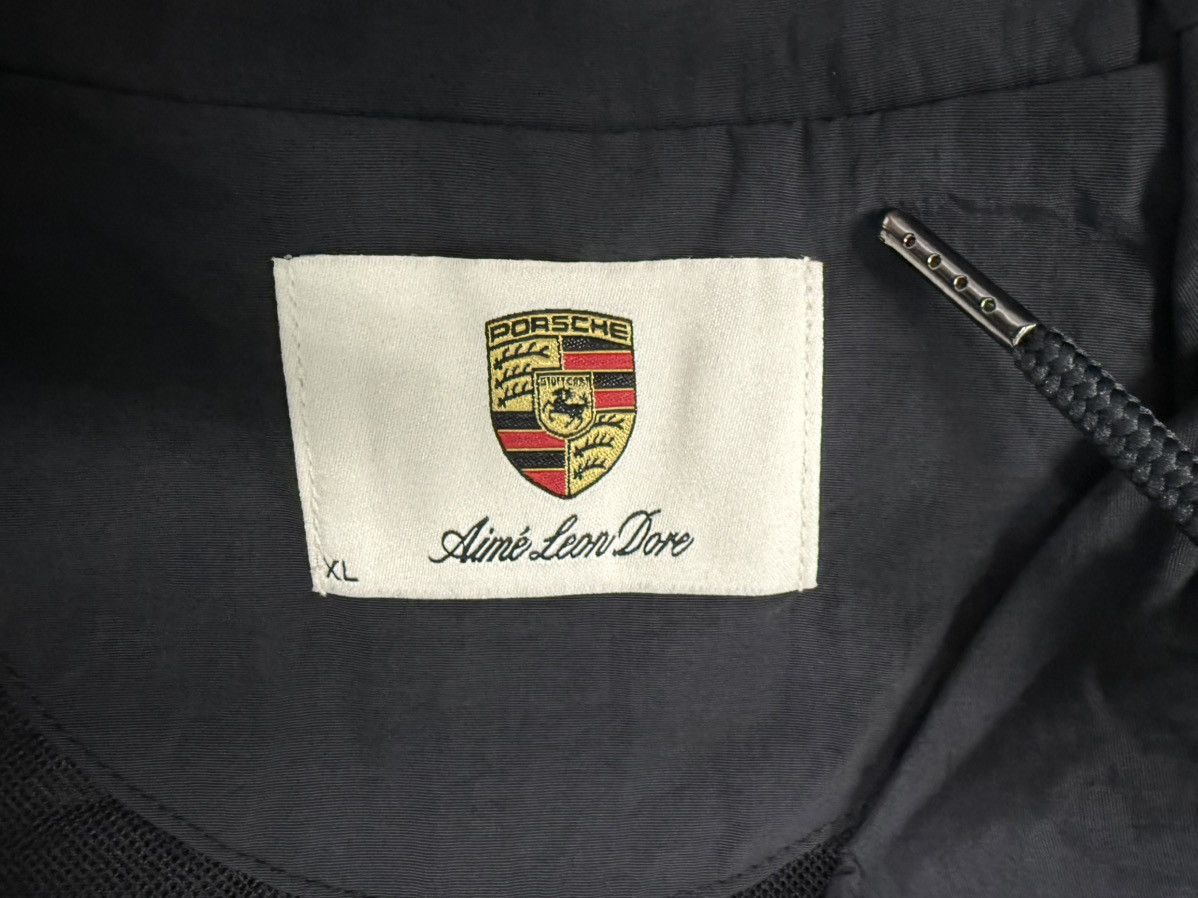 Aime Leon Dore × Porsche Design Aime Leon Dore ALD / Porsche Nylon Track Jacket Jet Black XL Size US XL / EU 56 / 4 - 10 Thumbnail