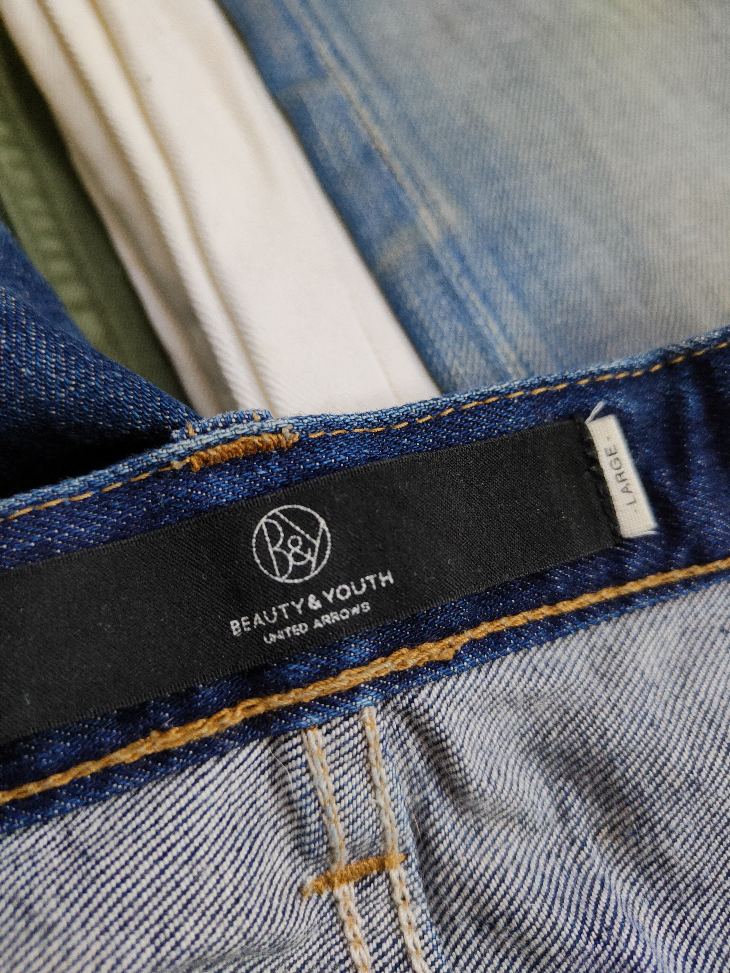 BEAUTY&YOUTH Beauty & Youth Dark Blue Ripped Skinny Jeans #S2053 Size US 32 / EU 48 - 14 Thumbnail