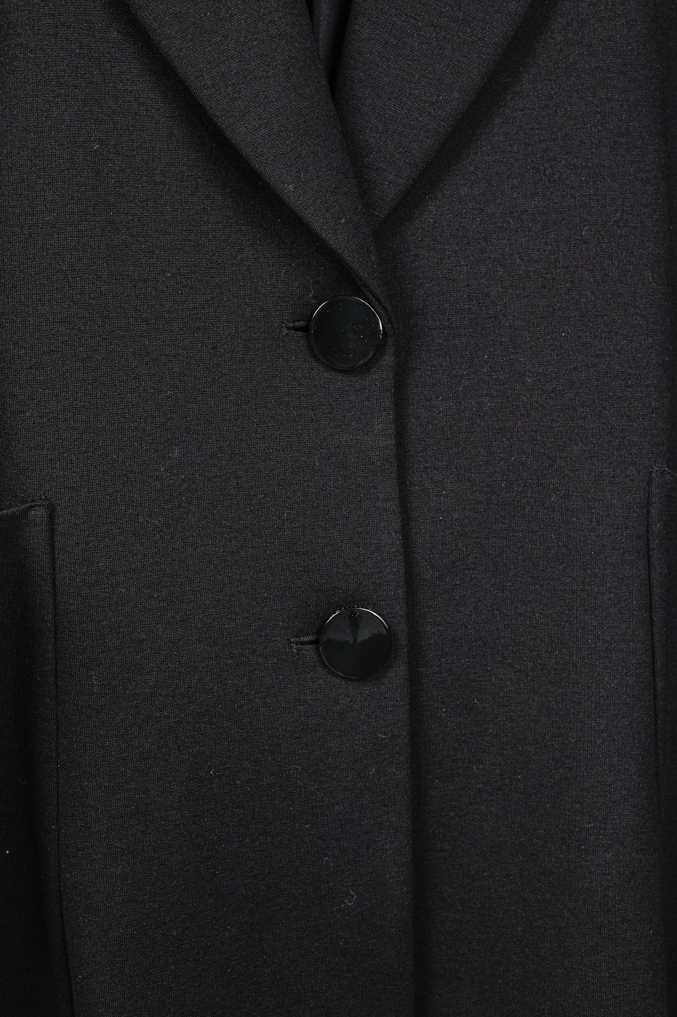 TWINSET Twinset Black Ponte Long Oversized Blazer Size M / US 6-8 / IT 42-44 - 8 Thumbnail