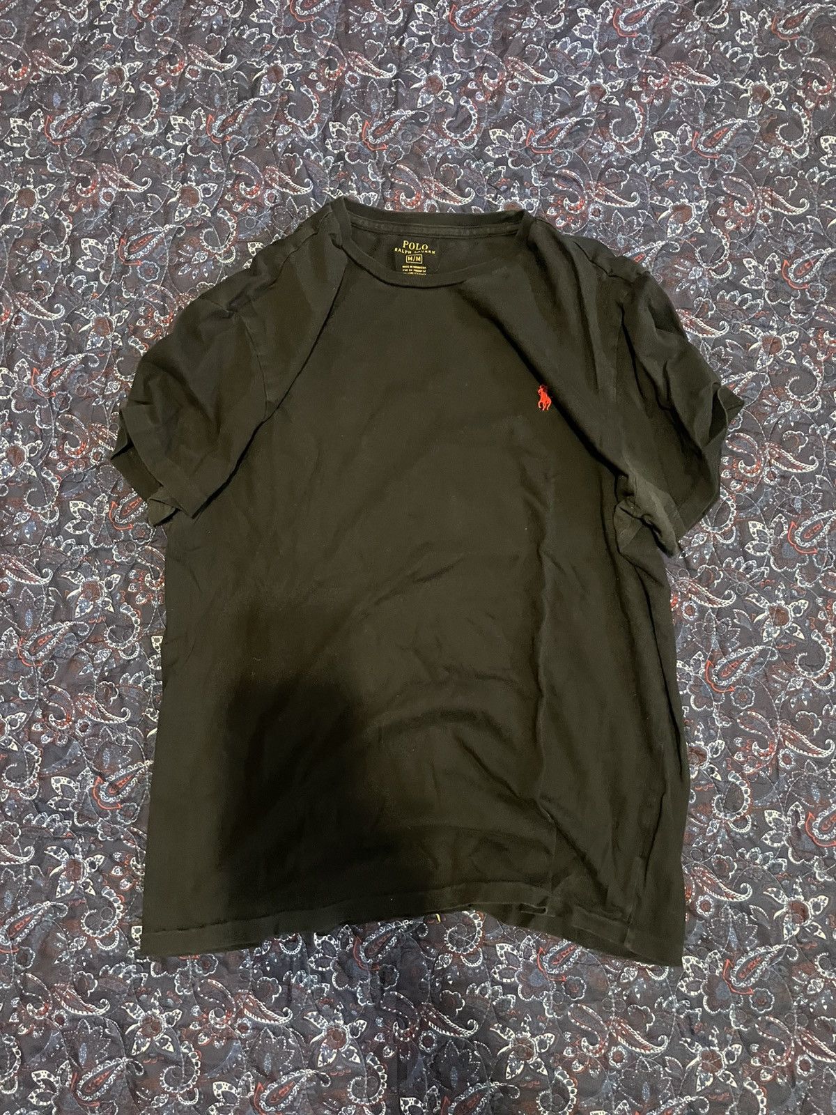 Polo Ralph Lauren Polo Ralph Lauren Black Tee Size US M / EU 48-50 / 2 - 1 Thumbnail