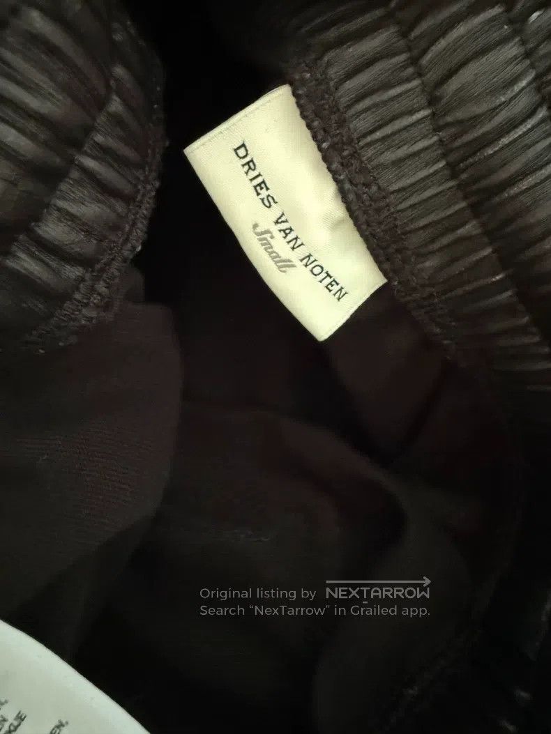Dries Van Noten Dries Van Noten Coated Cargo Pants Size US 26 / EU 42 - 5 Thumbnail