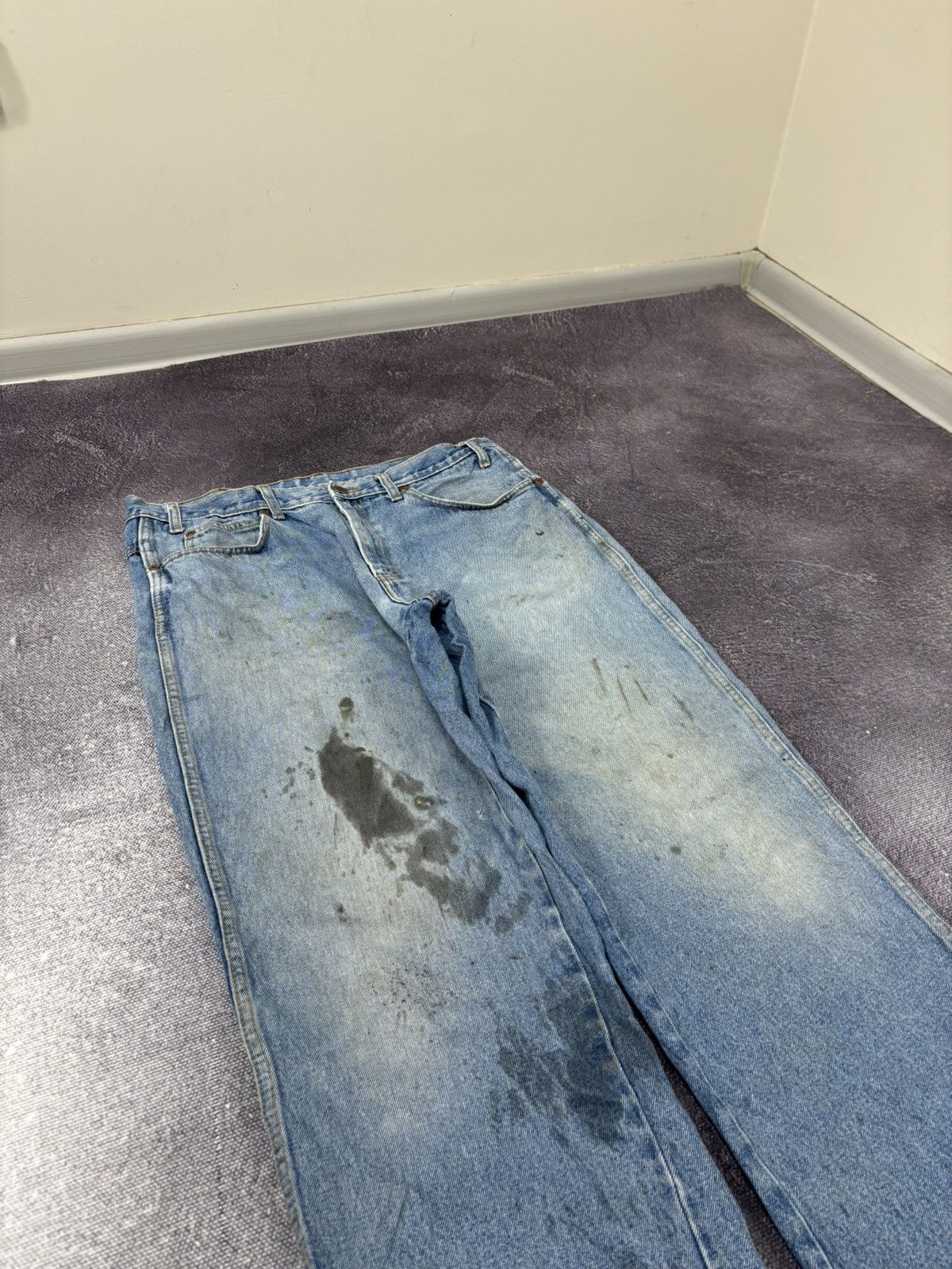Dickies Vintage Dickies Faded Light Blue Y2K American Denim Jeans Size US 34 / EU 50 - 11 Thumbnail