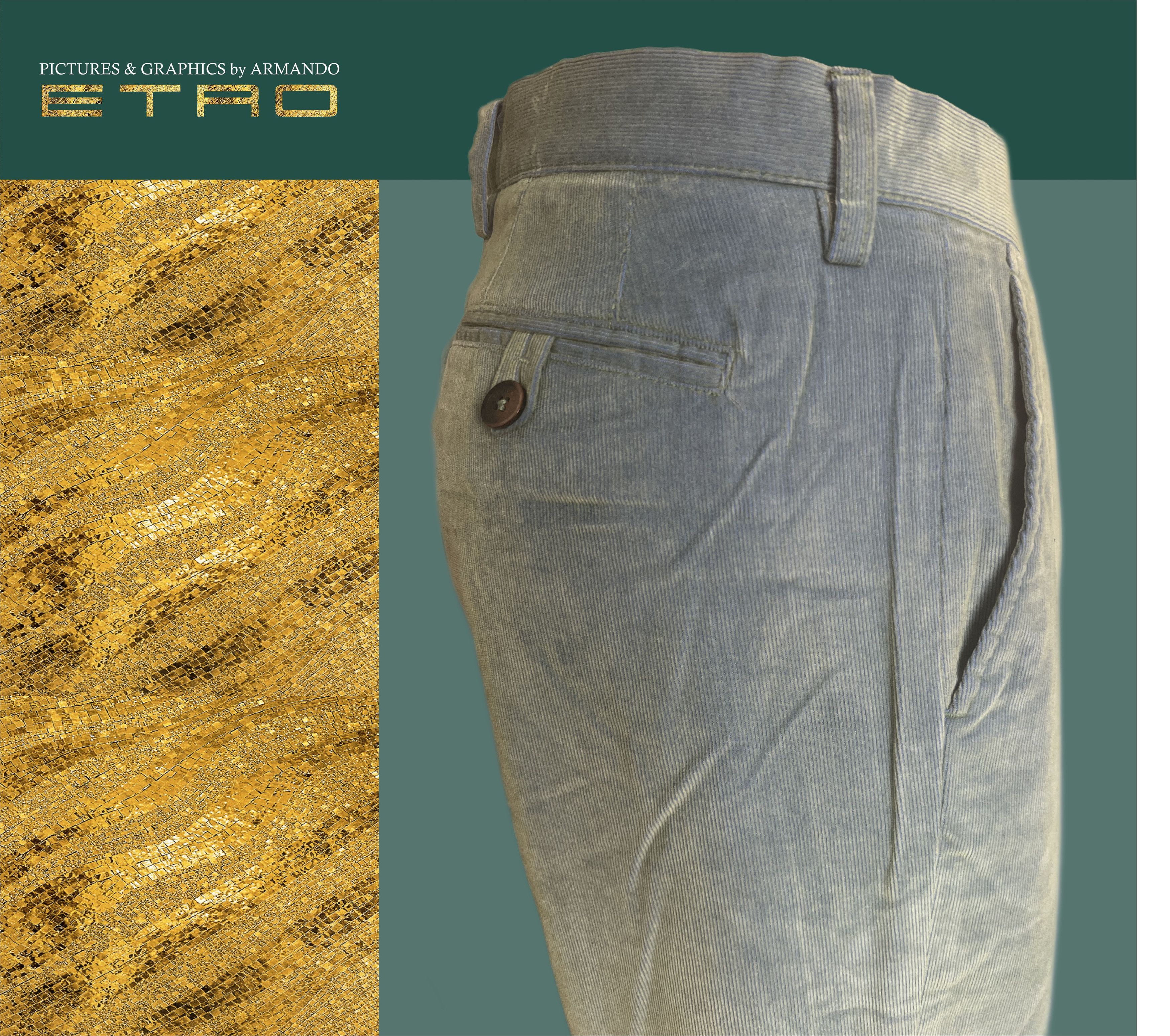 Etro Velvet pants Size US 36 / EU 52 - 3 Thumbnail
