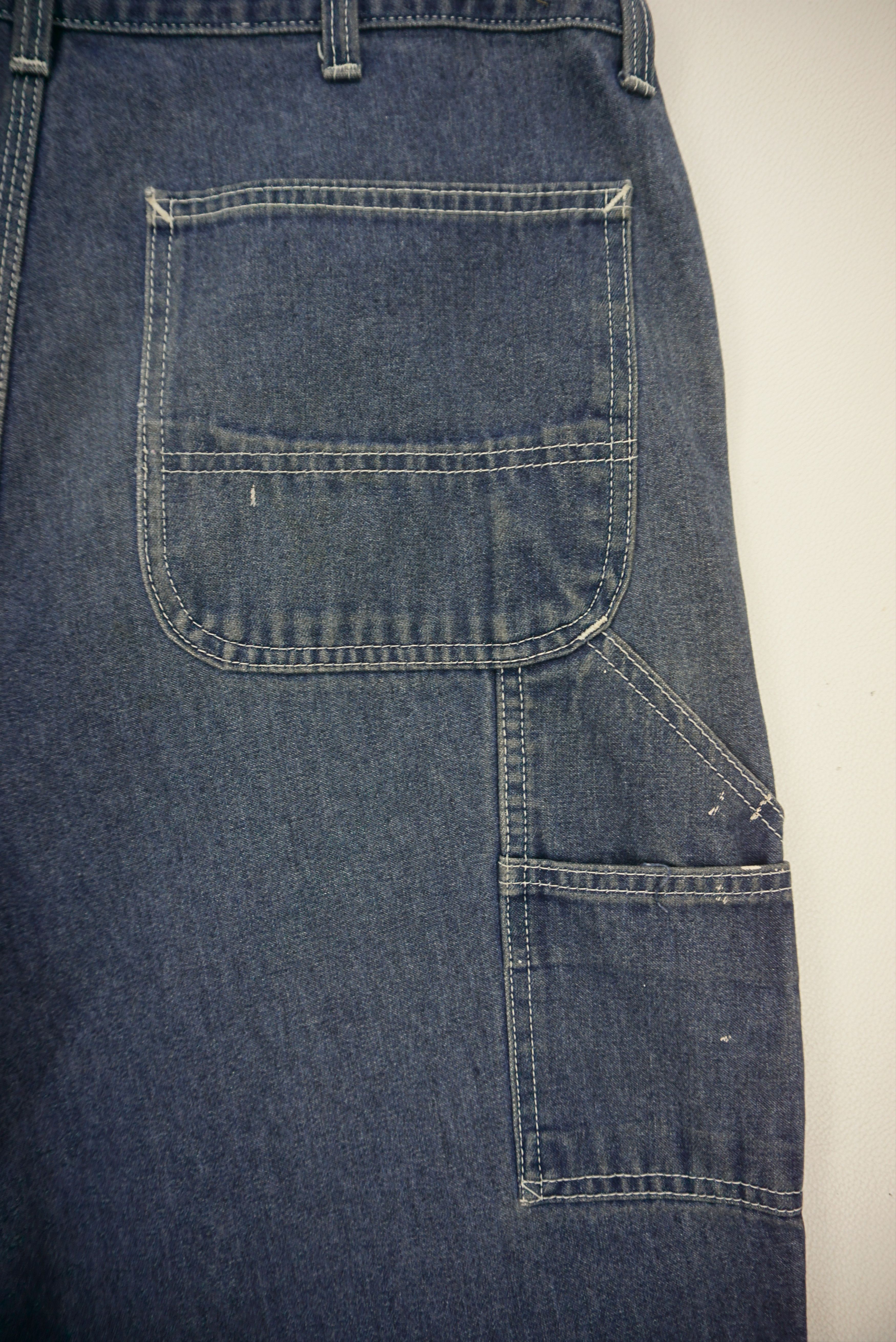 Sears Vintage Roebucks Jeans Size W36xL29 Baggy Carpenter Denim Size US 36 / EU 52 - 10 Thumbnail